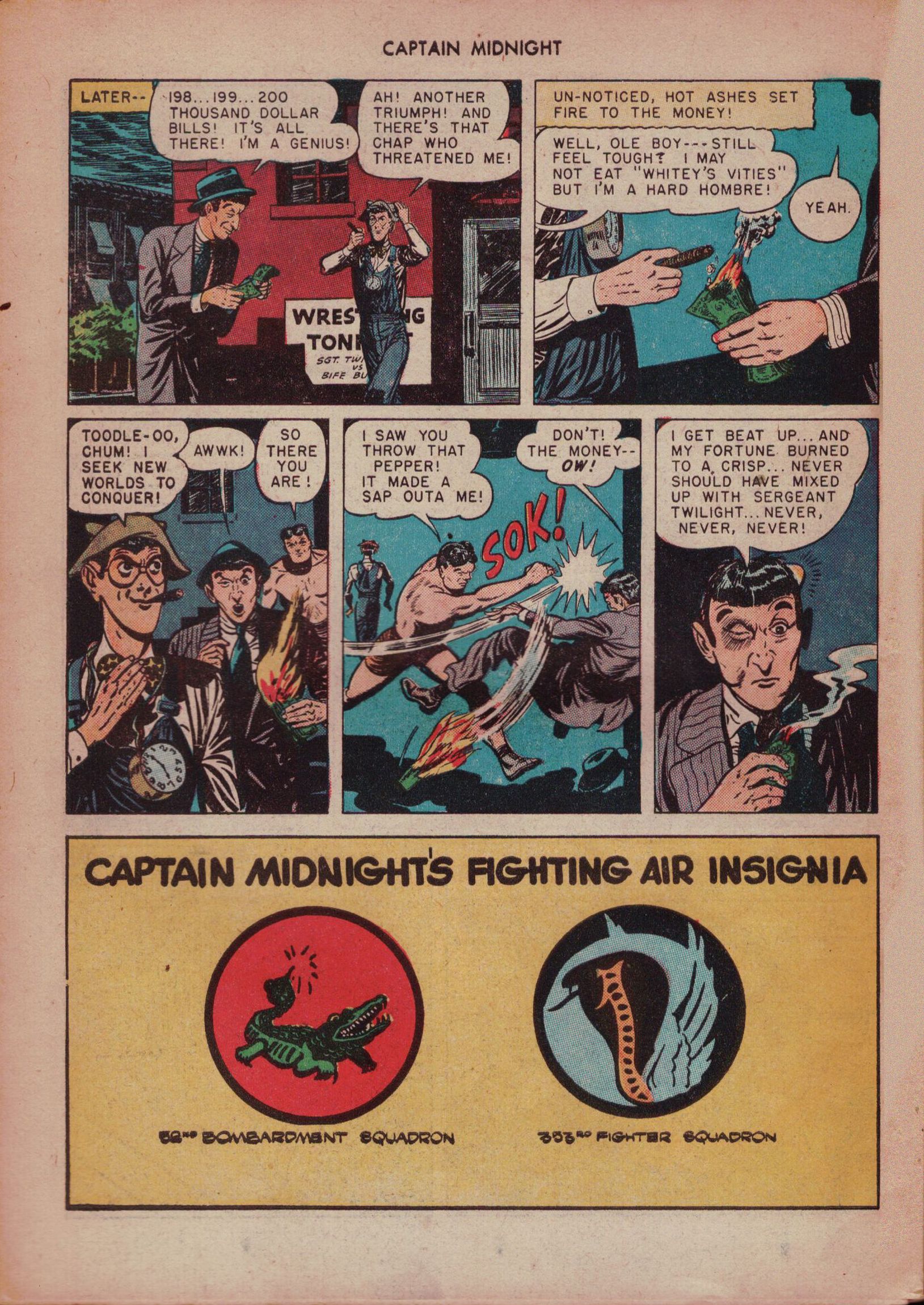 Read online Captain Midnight (1942) comic -  Issue #48 - 34