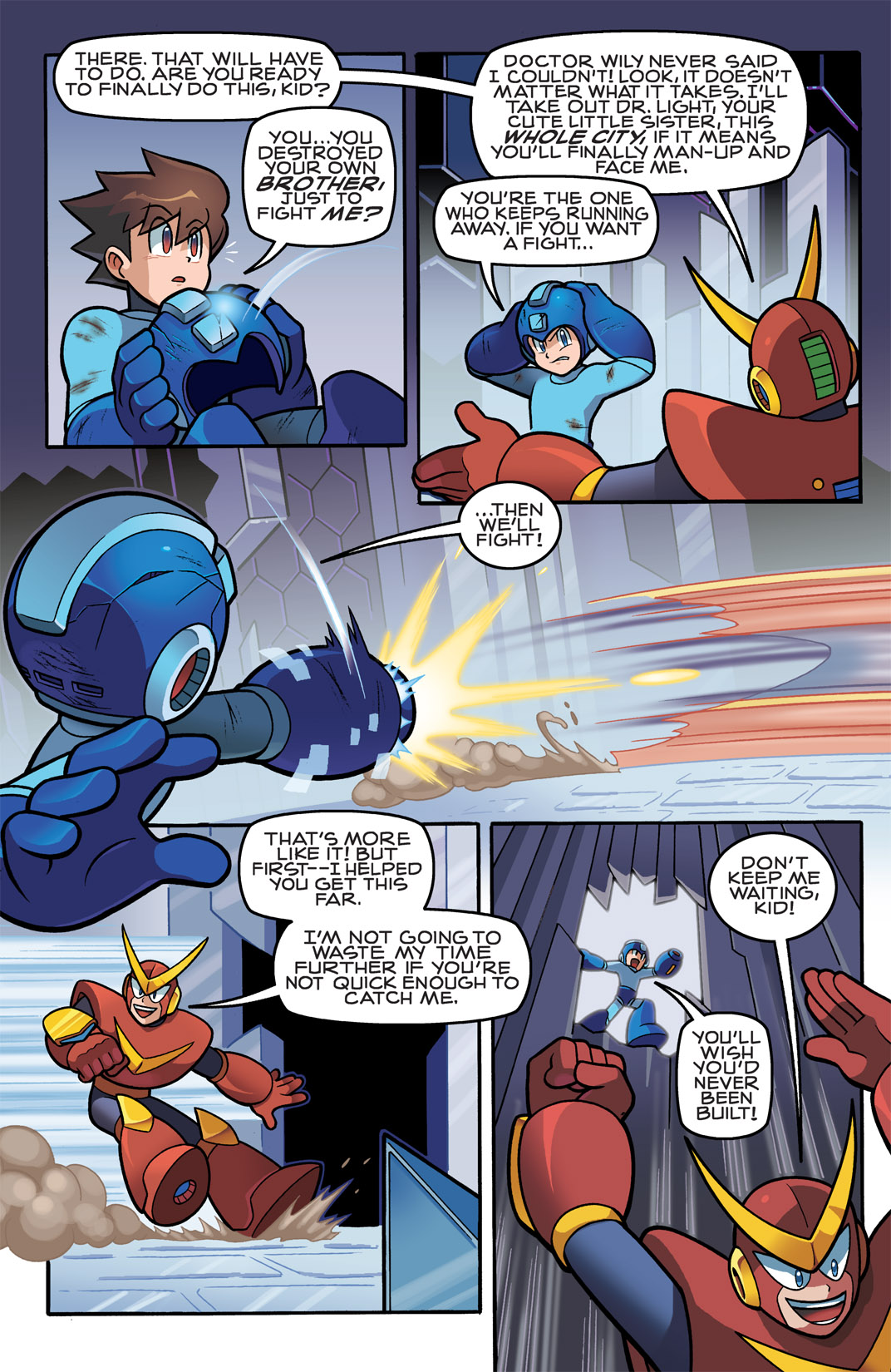 Read online Mega Man comic -  Issue # _TPB 3 - 68
