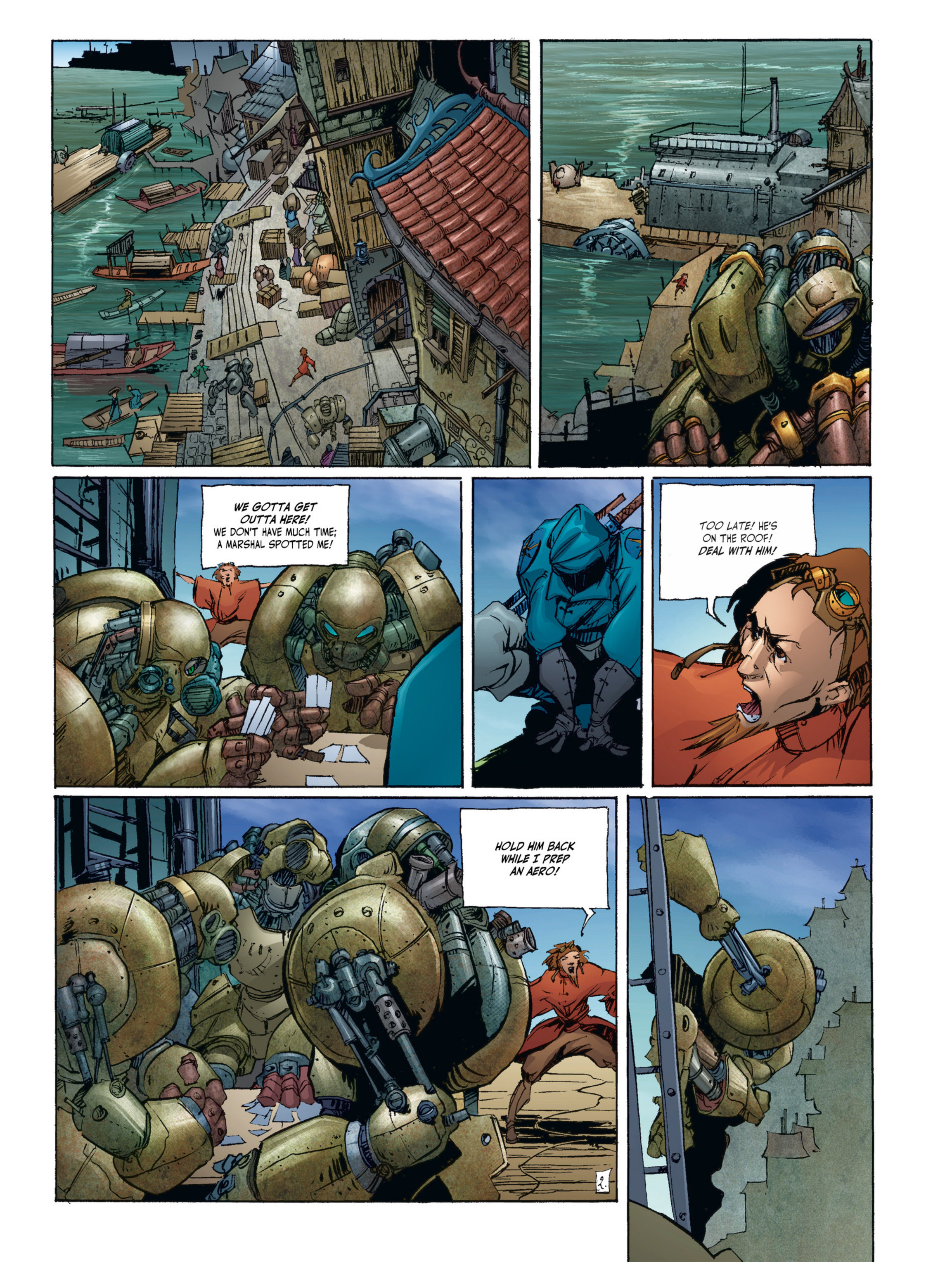 Read online Marshals comic -  Issue #1 - 7