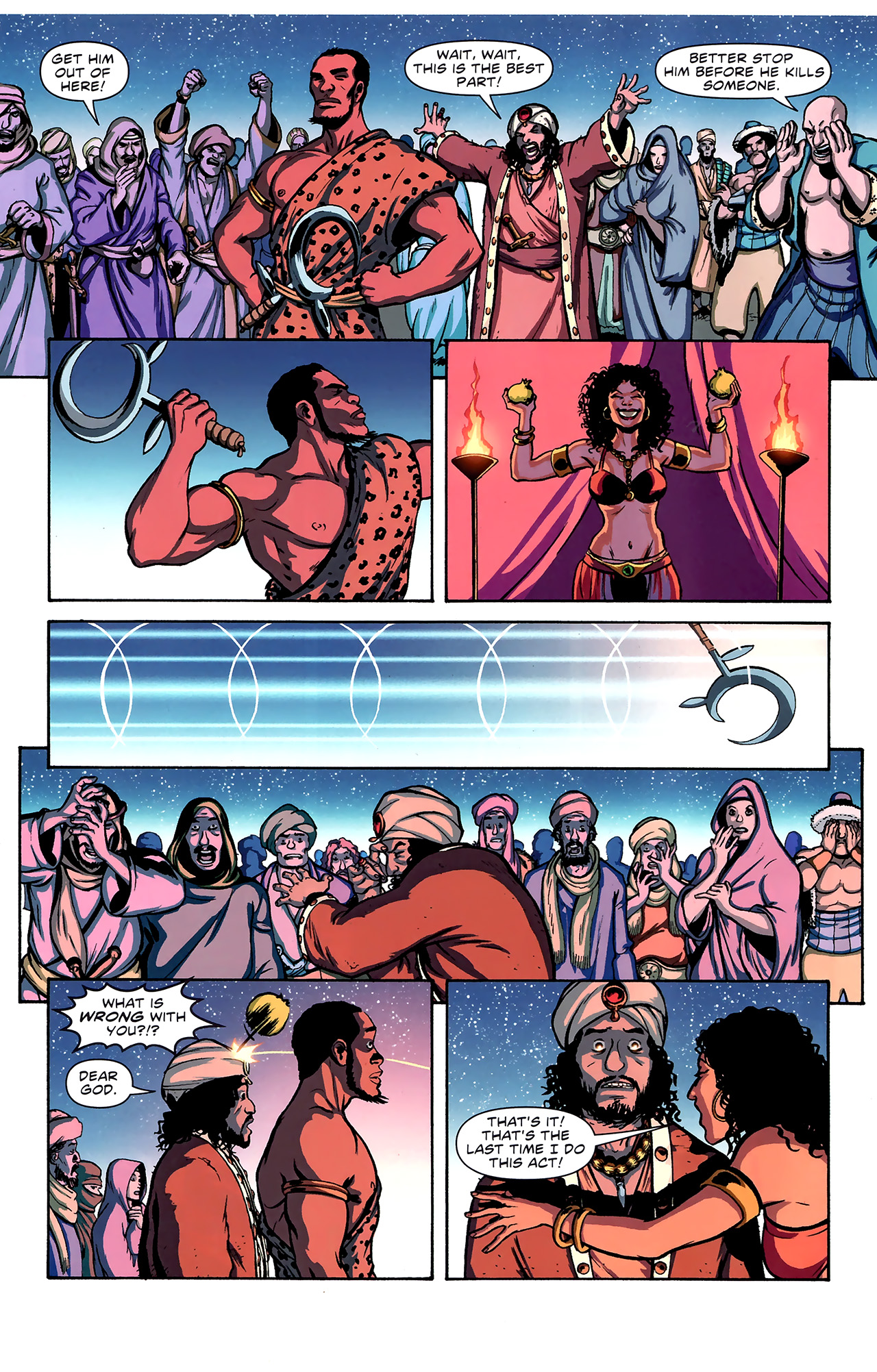 Read online Prince of Persia: Before the Sandstorm comic -  Issue #2 - 16