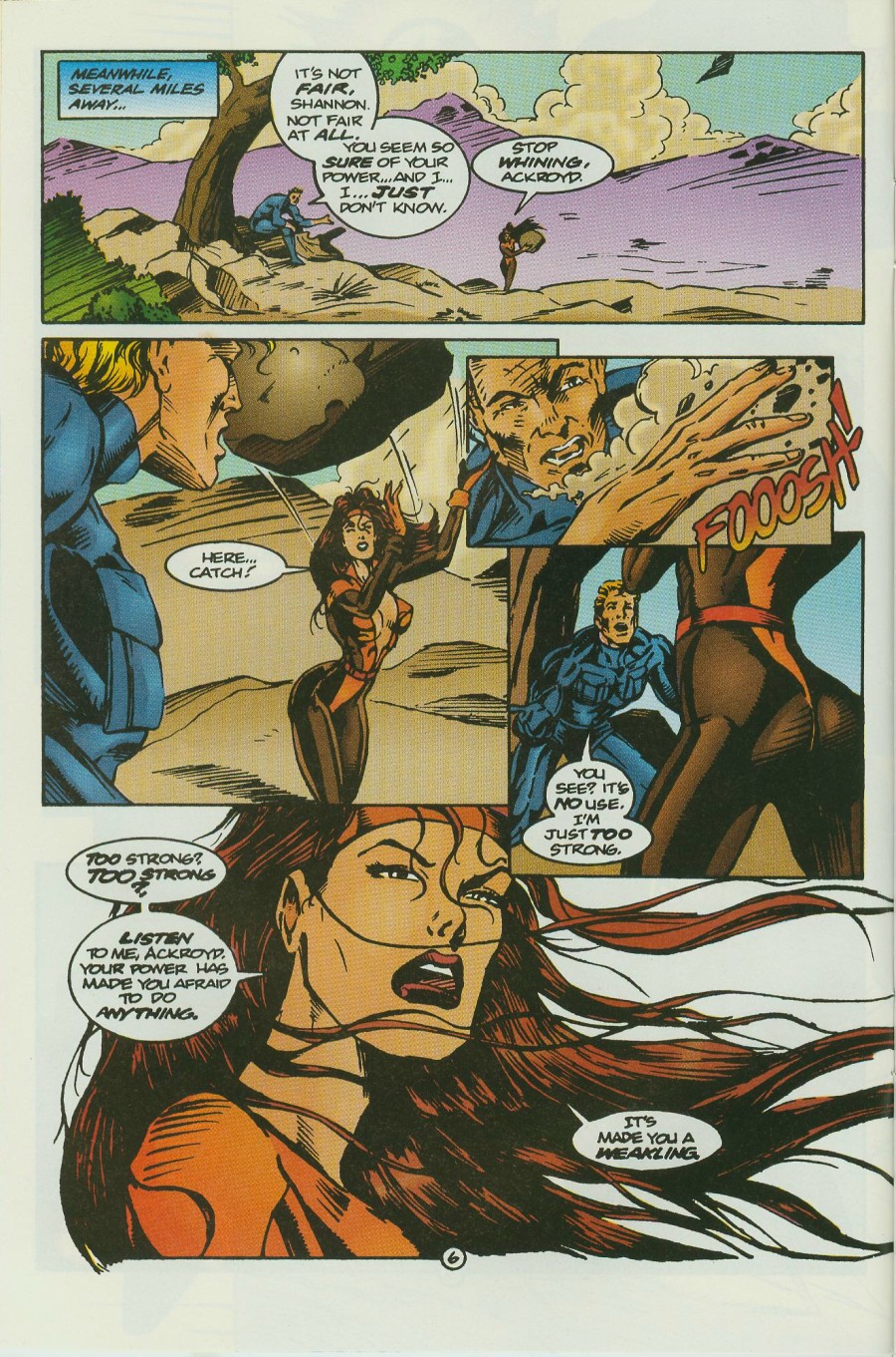 Read online Ex-Mutants comic -  Issue #14 - 8
