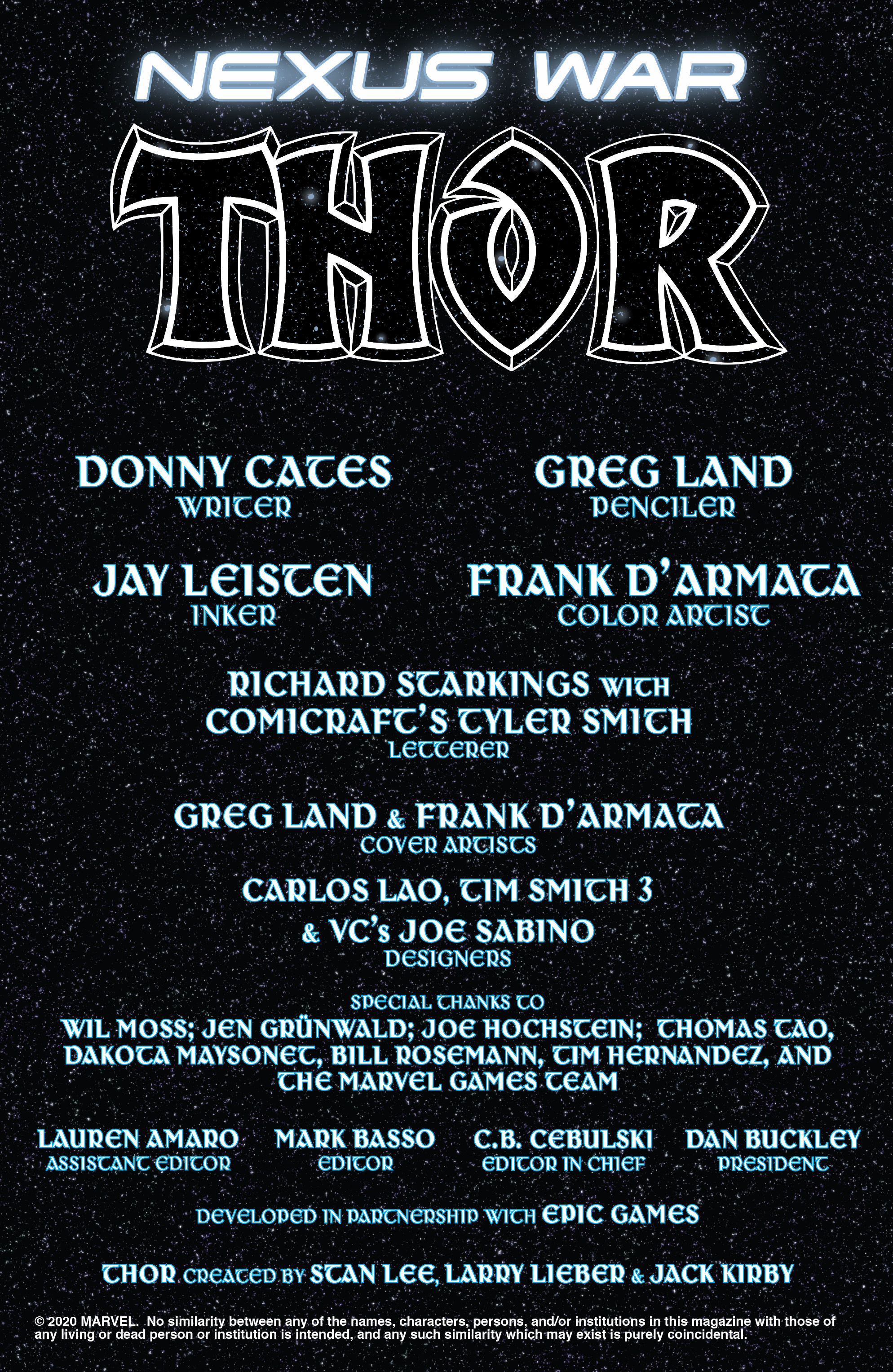 Read online Fortnite x Marvel - Nexus War comic -  Issue # Thor - 2