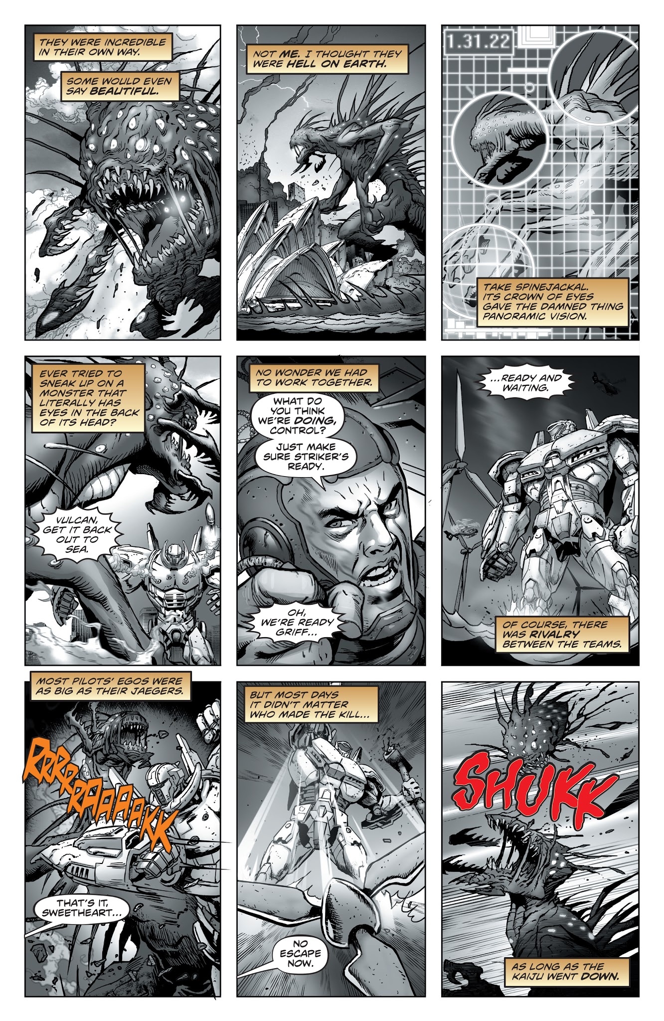 Read online Pacific Rim Aftermath comic -  Issue #3 - 3