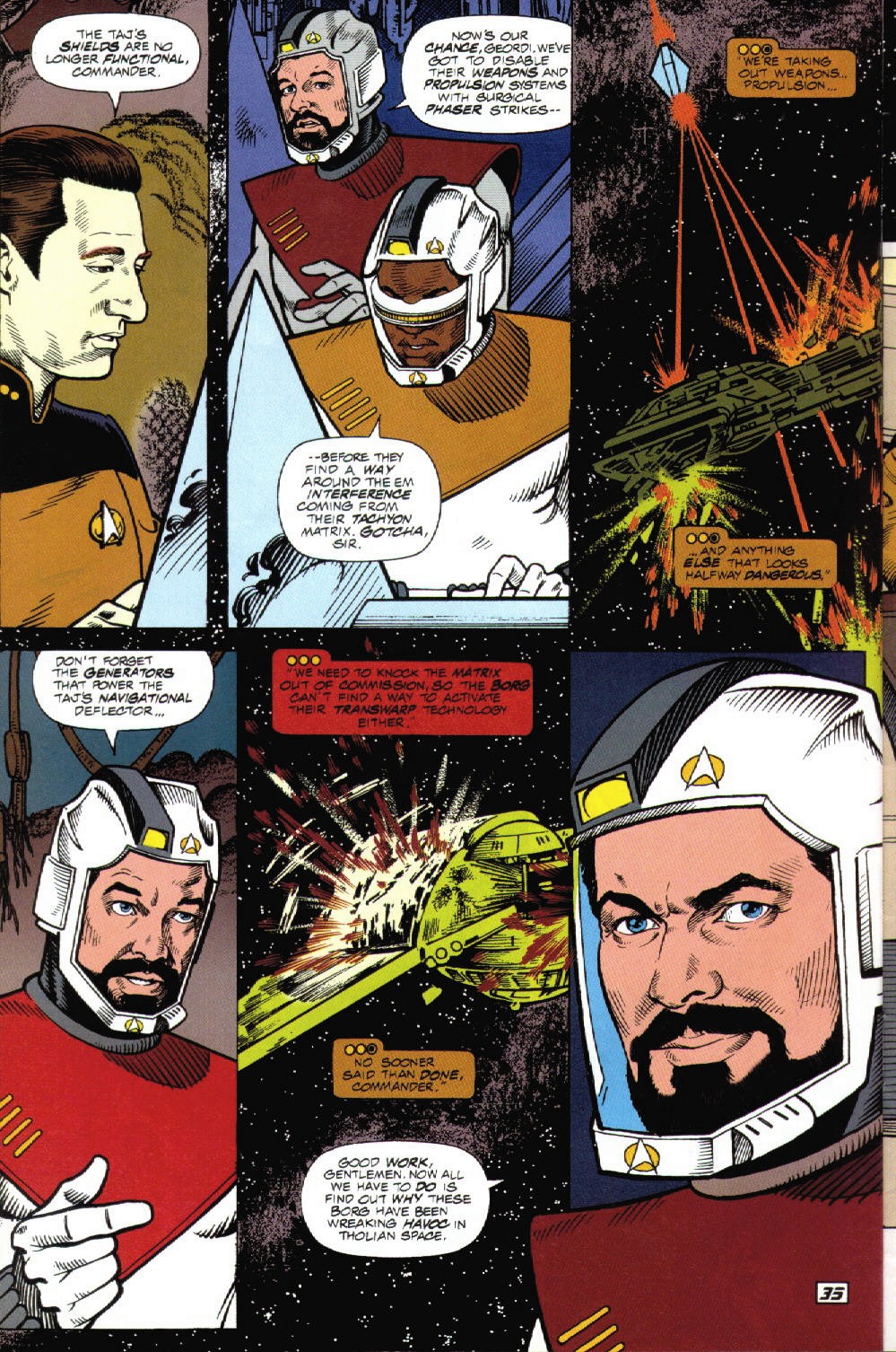 Read online Star Trek: The Next Generation (1989) comic -  Issue #75 - 31