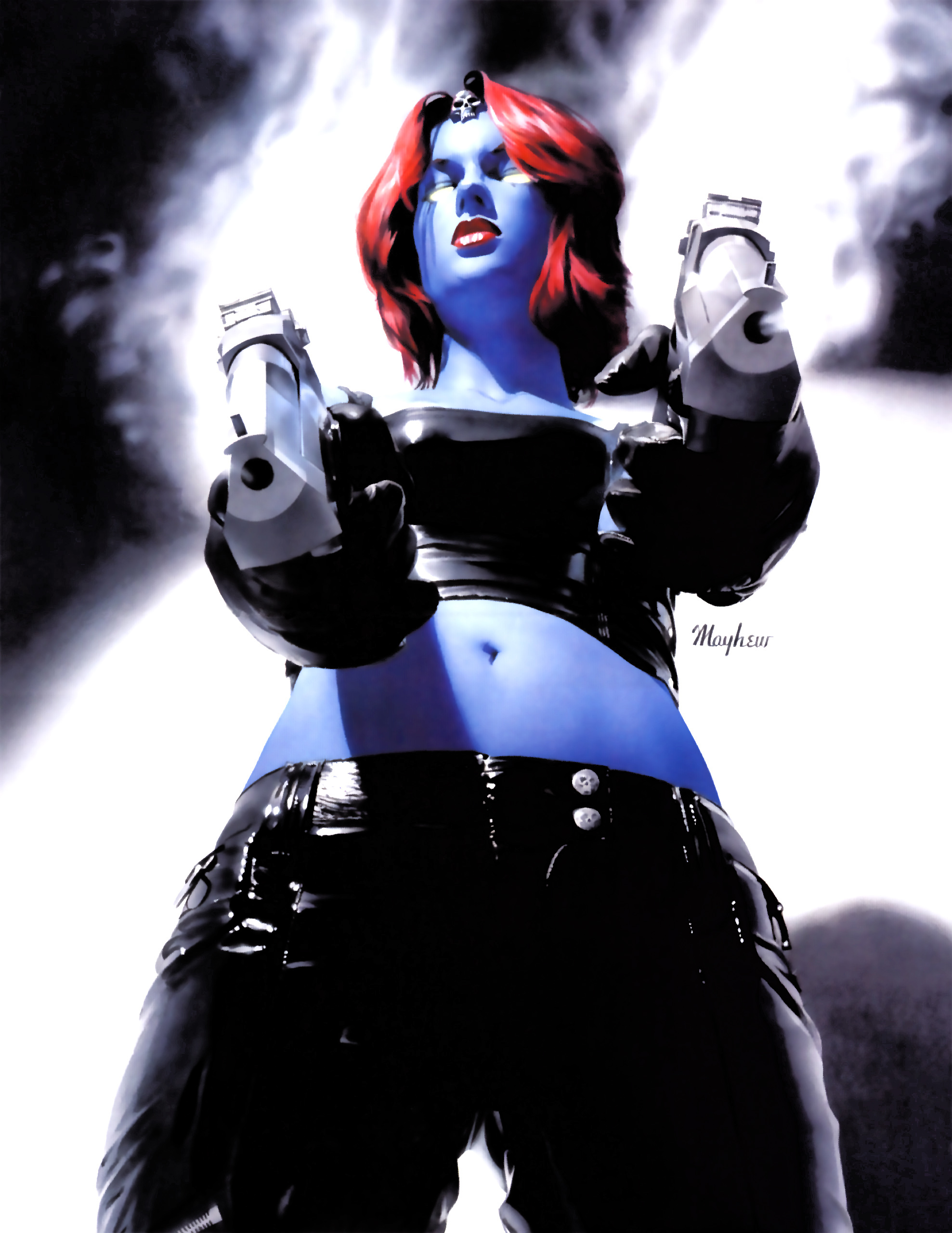 Read online Mystique Poster Book comic -  Issue # Full - 7