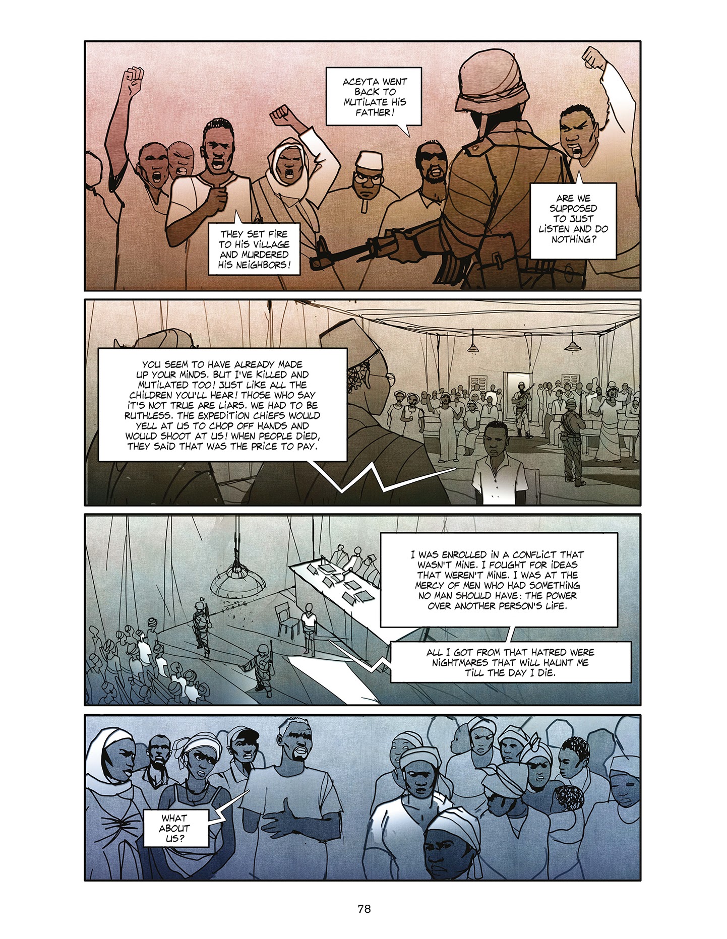 Read online Tamba, Child Soldier comic -  Issue # TPB - 79