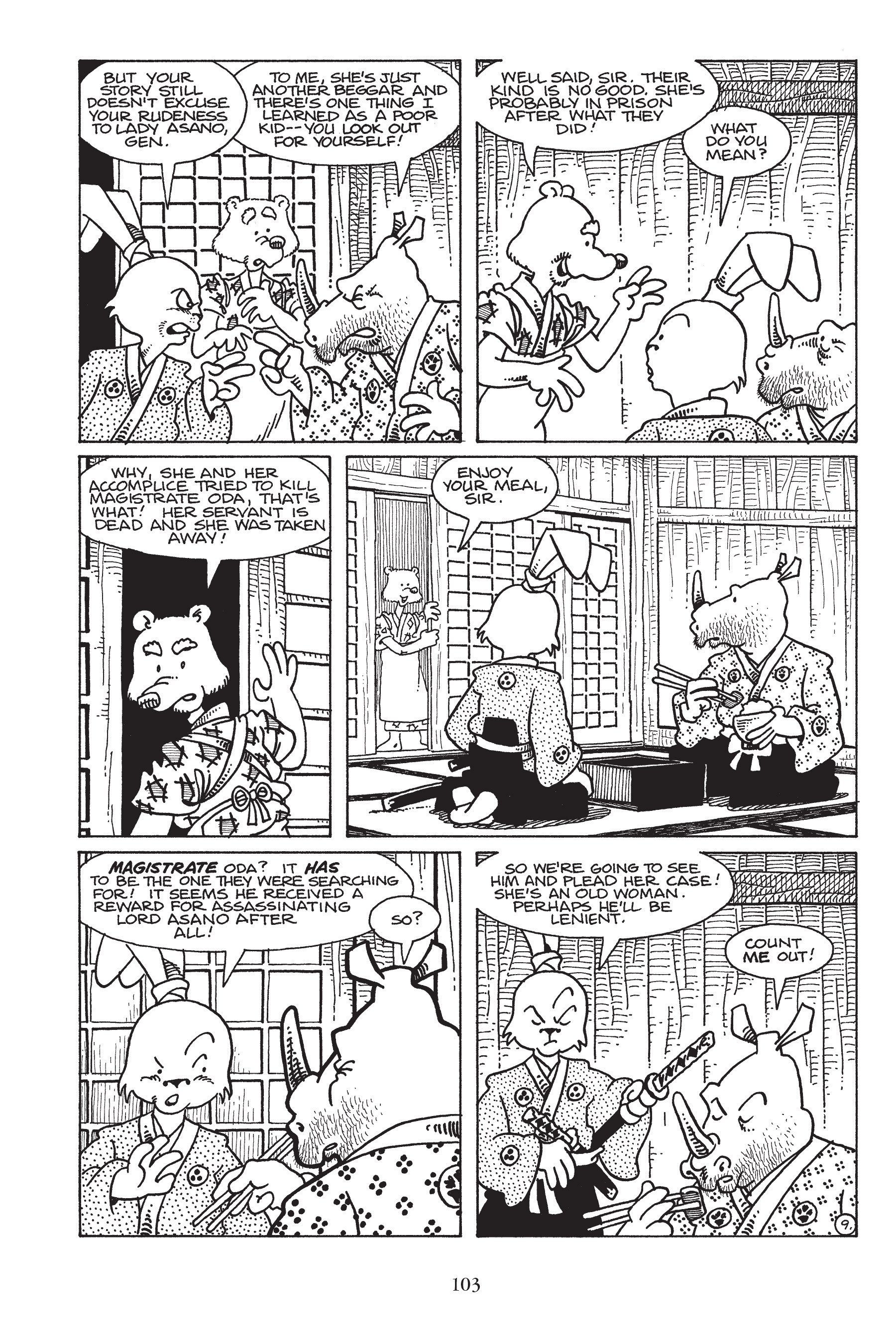 Read online Usagi Yojimbo (1987) comic -  Issue # _TPB 7 - 96