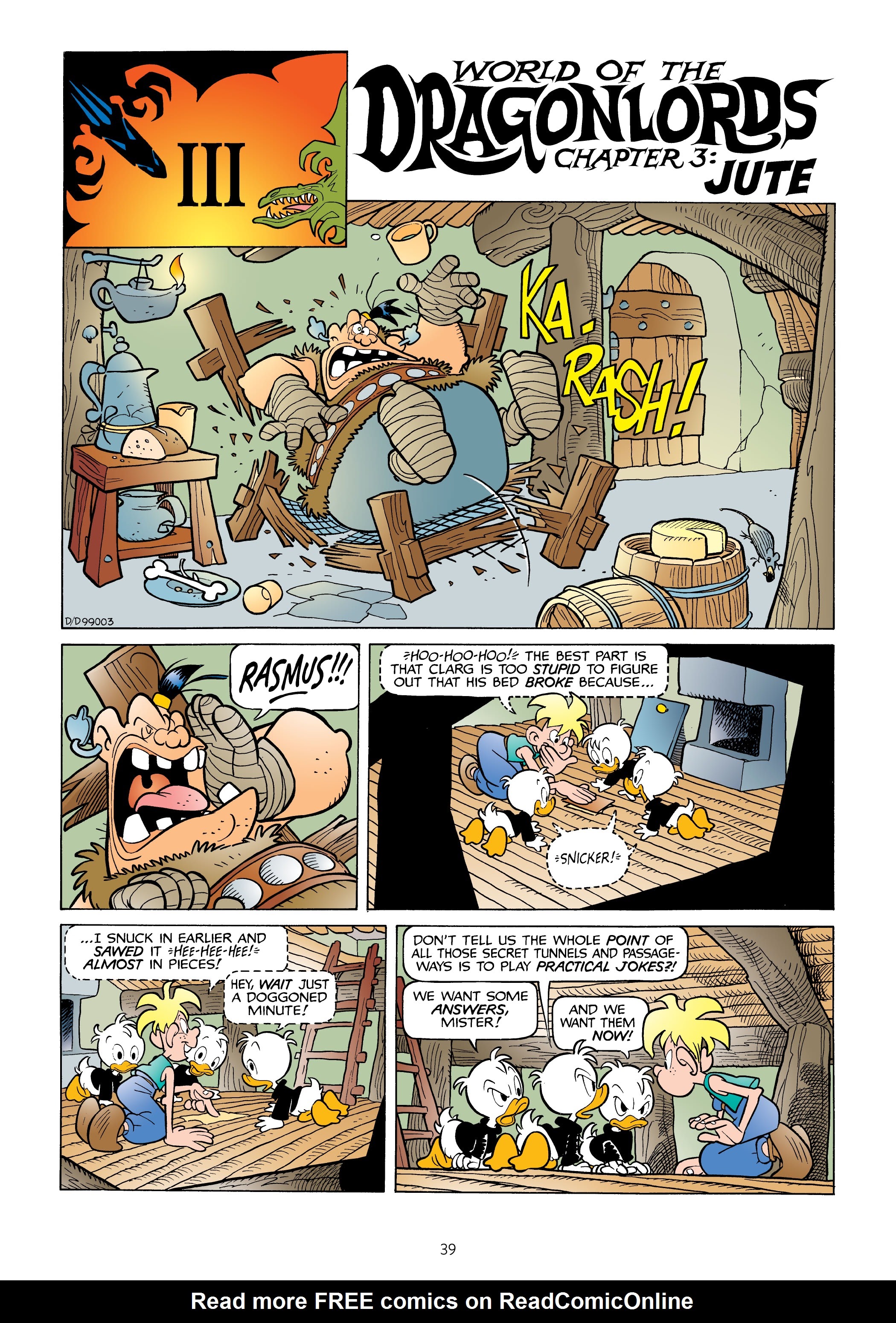 Read online Donald Duck and Uncle Scrooge: World of the Dragonlords comic -  Issue # TPB (Part 1) - 40