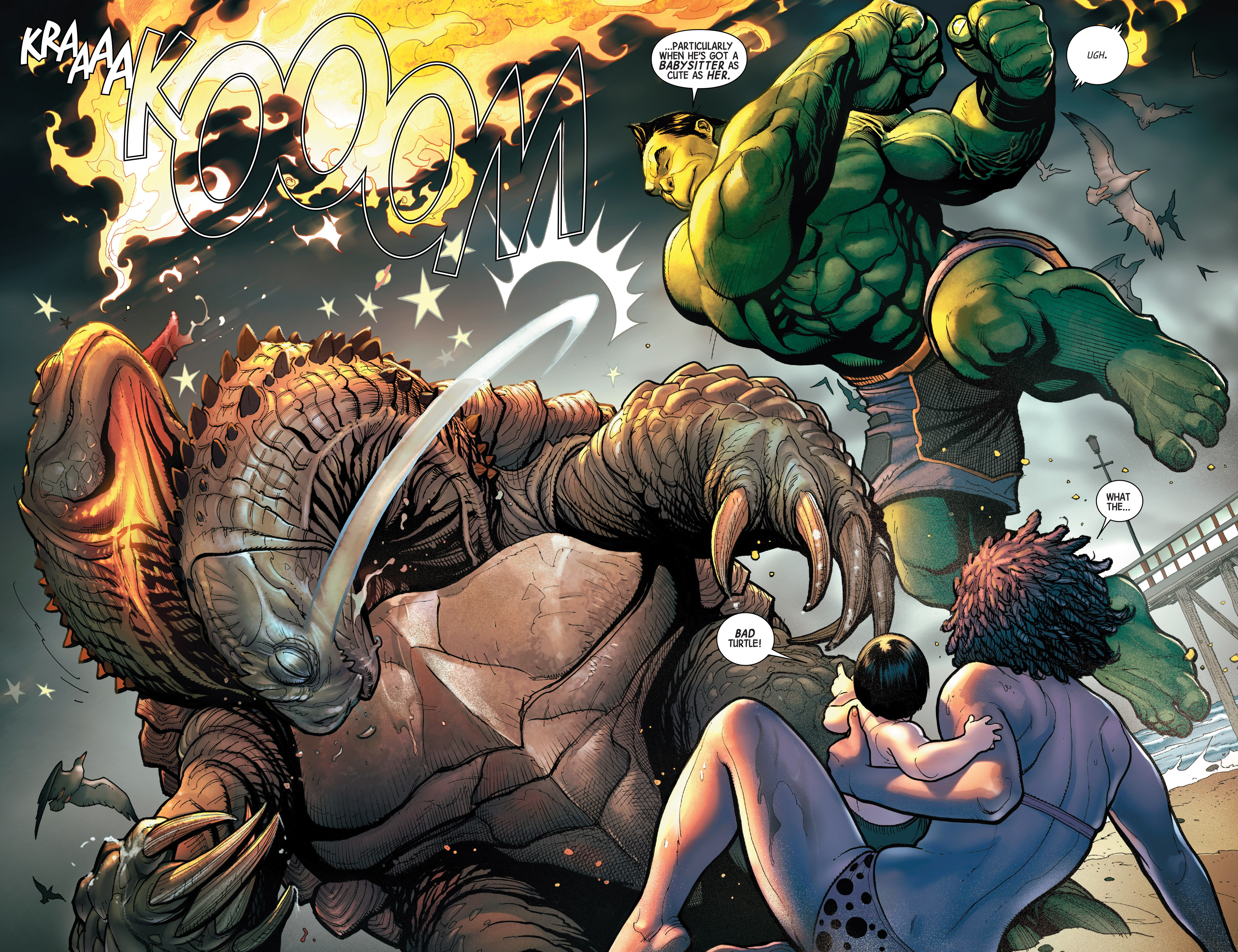 Read online Totally Awesome Hulk comic -  Issue #1 - 5