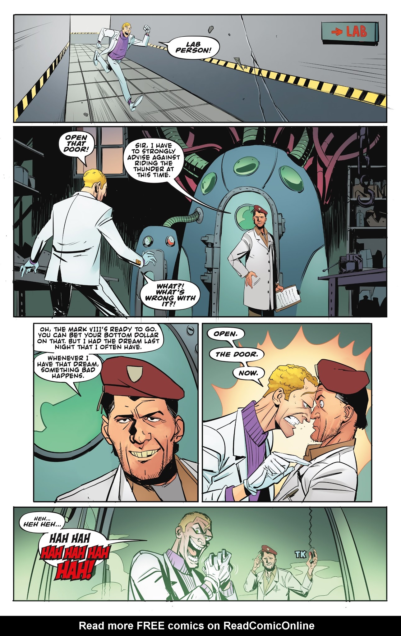 Read online Shirtless Bear-Fighter! comic -  Issue #5 - 19