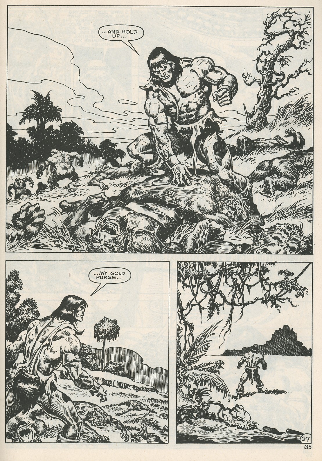 Read online The Savage Sword Of Conan comic -  Issue #113 - 35