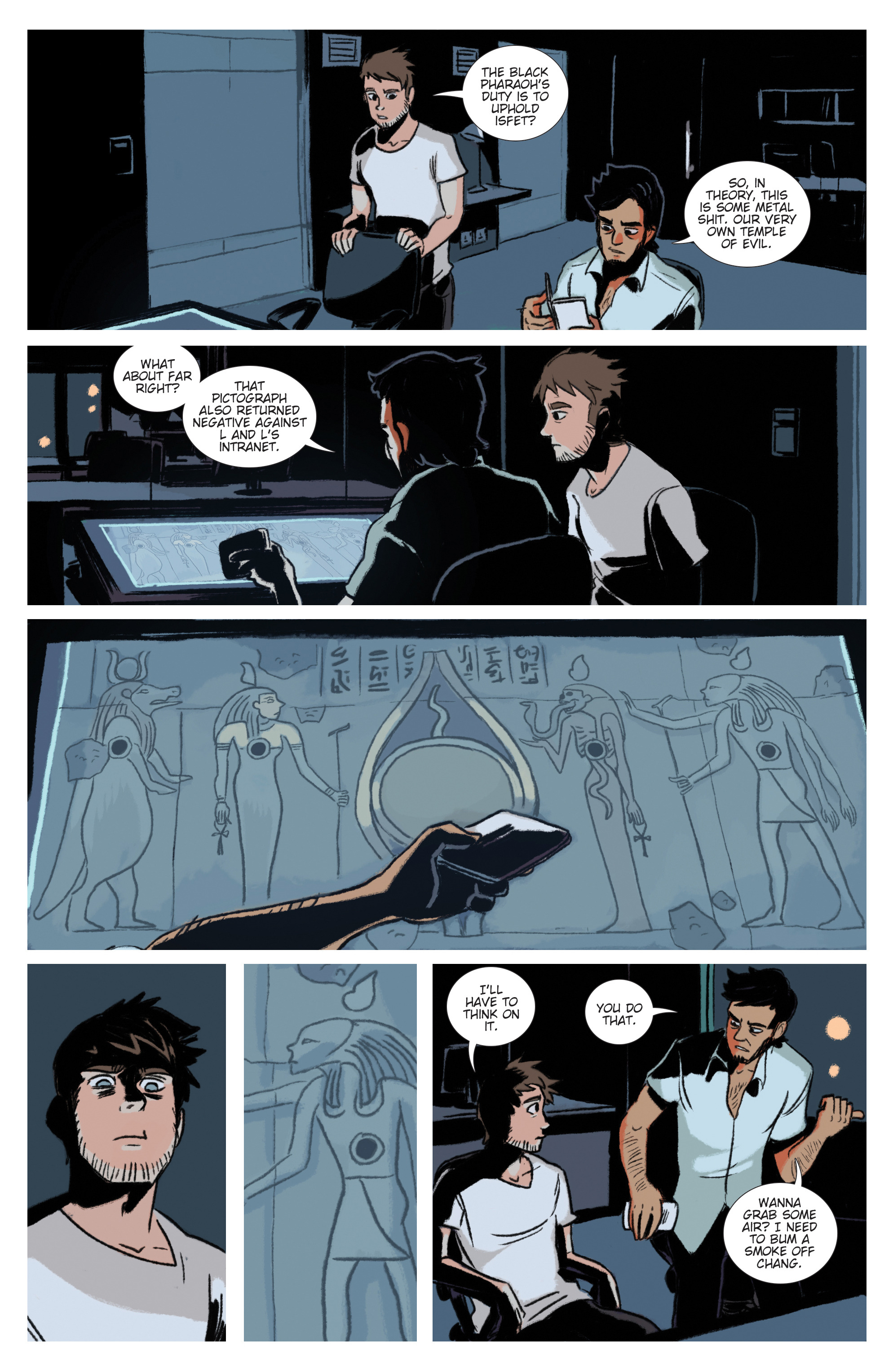 Read online Outer God comic -  Issue #2 - 4