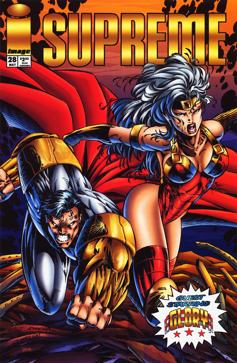 Read online Supreme (1992) comic -  Issue #28 - 1