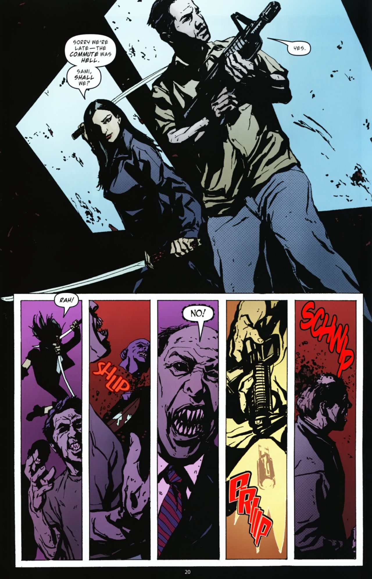 Read online Legion: Prophets comic -  Issue #4 - 22