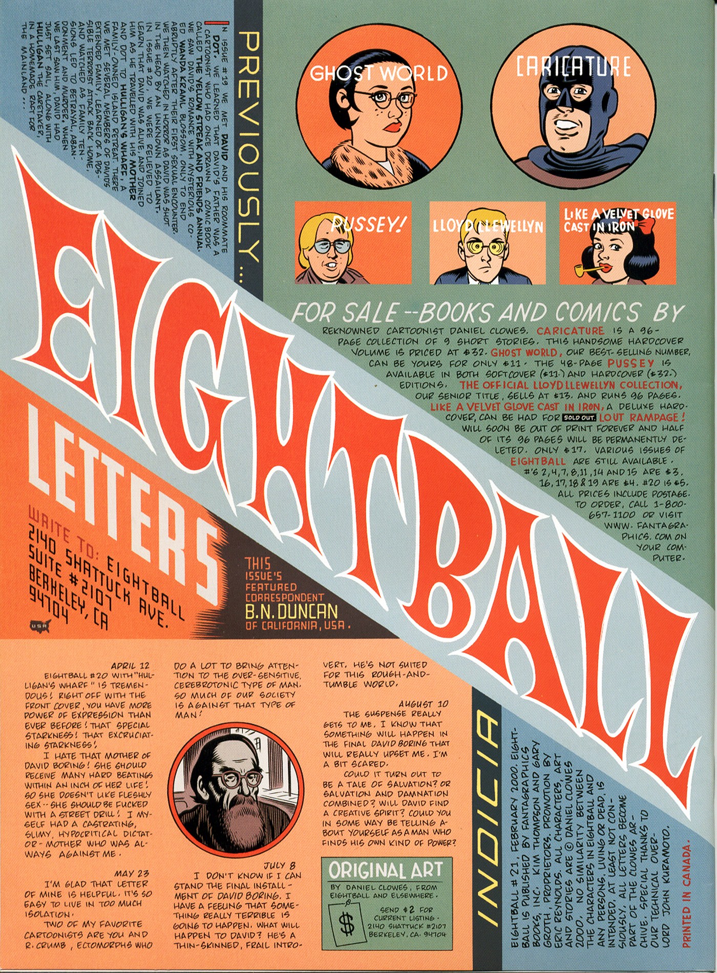 Read online Eightball comic -  Issue #21 - 52