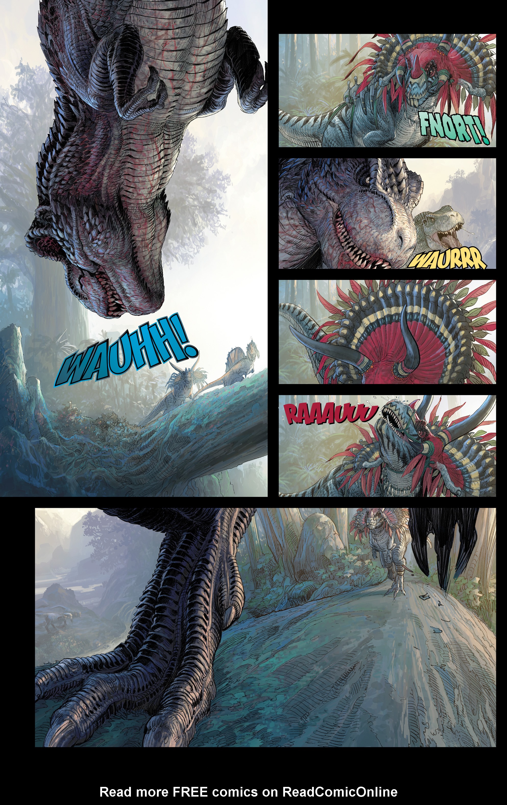 Read online Dinosaurs Vs. Aliens comic -  Issue # Full - 18