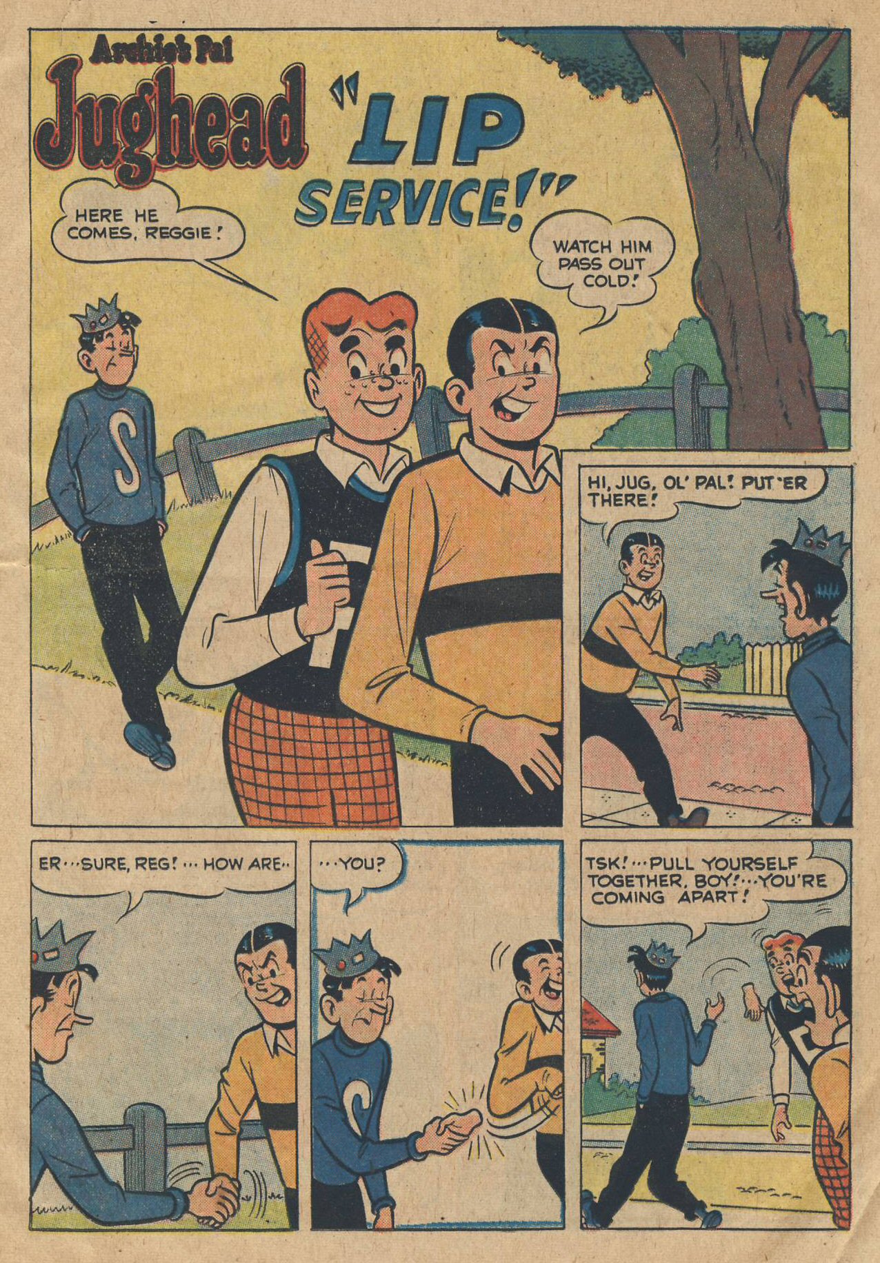 Read online Archie's Pal Jughead comic -  Issue #57 - 29