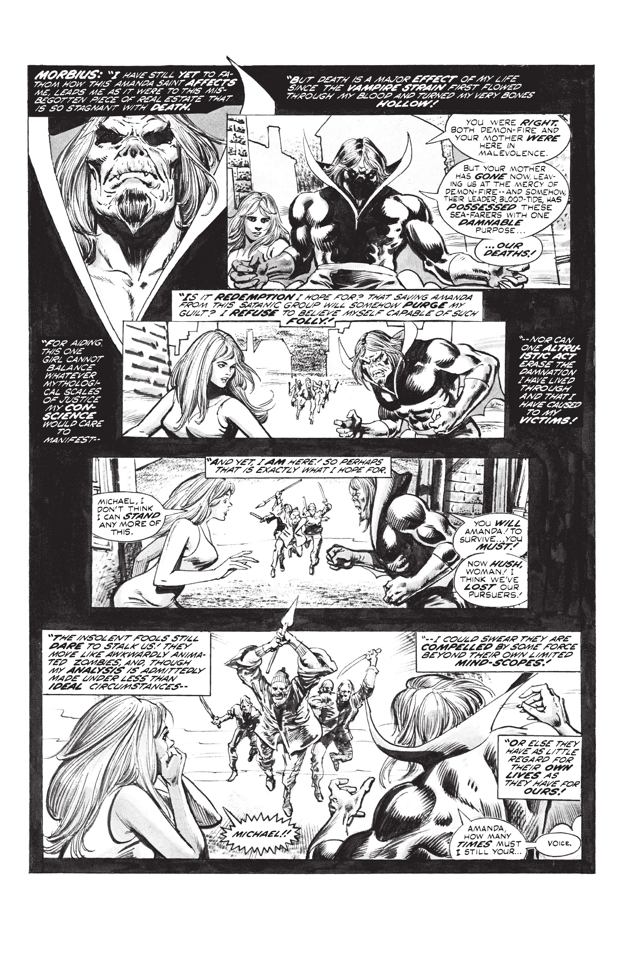 Read online Morbius Epic Collection comic -  Issue # The Living Vampire (Part 3) - 79