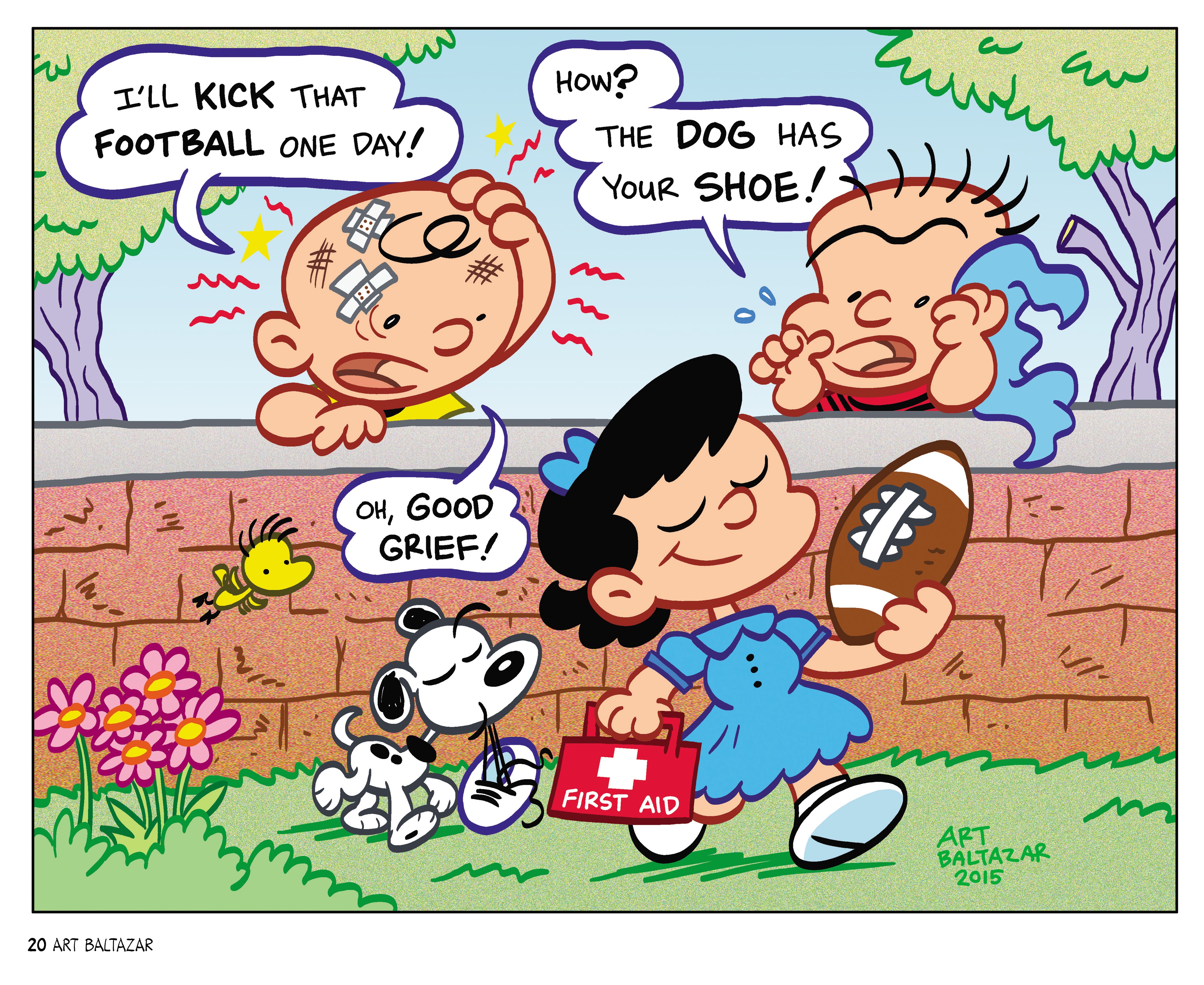 Read online Peanuts: A Tribute to Charles M. Schulz comic -  Issue # TPB (Part 1) - 22