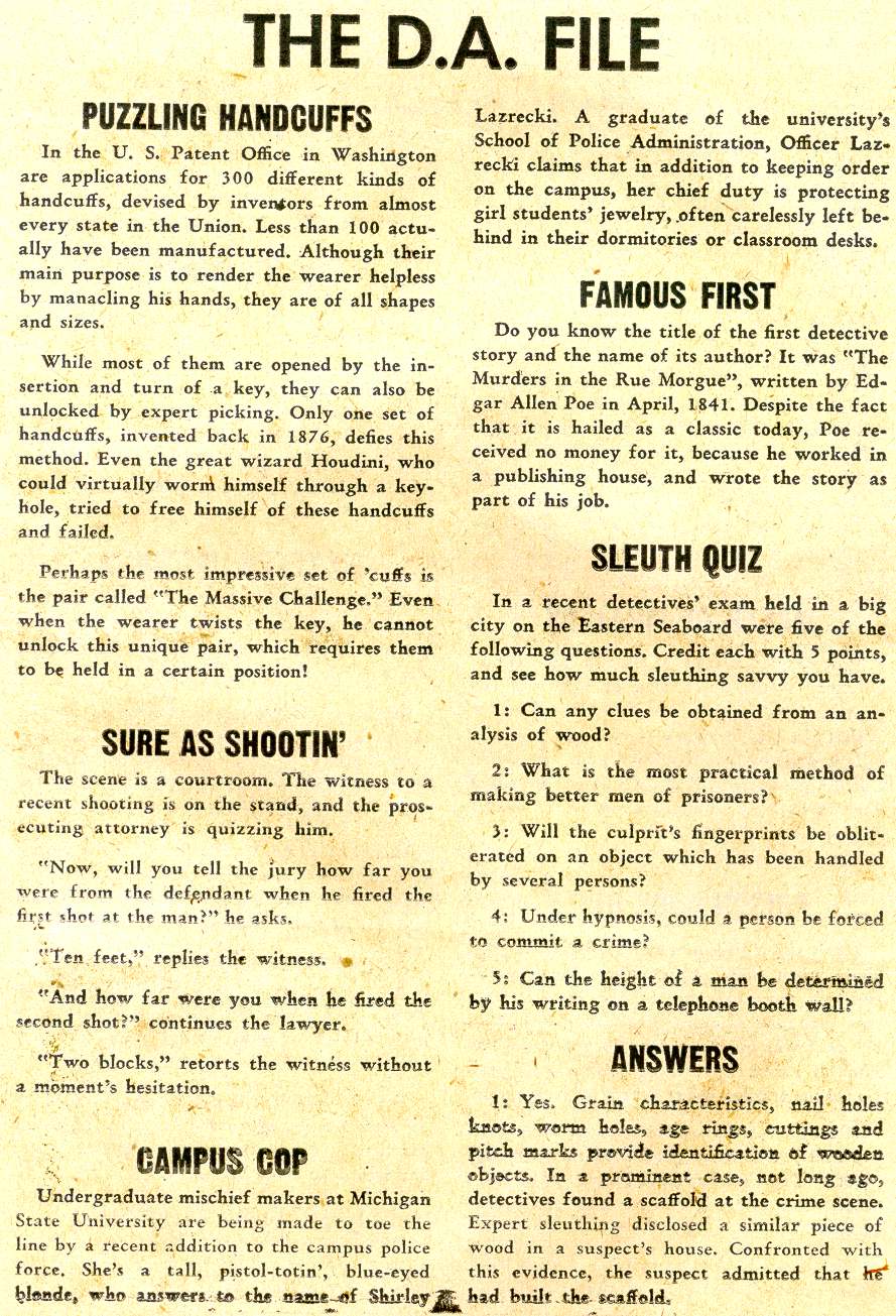 Read online Mr. District Attorney comic -  Issue #58 - 23