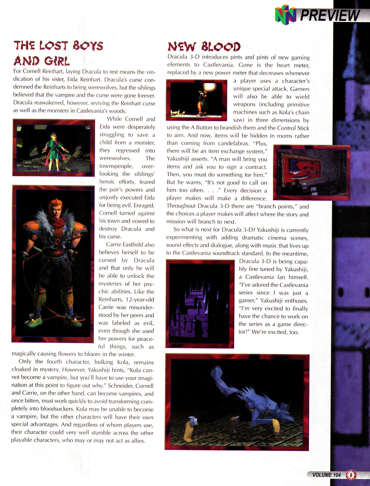 Read online Nintendo Power comic -  Issue #104 - 123