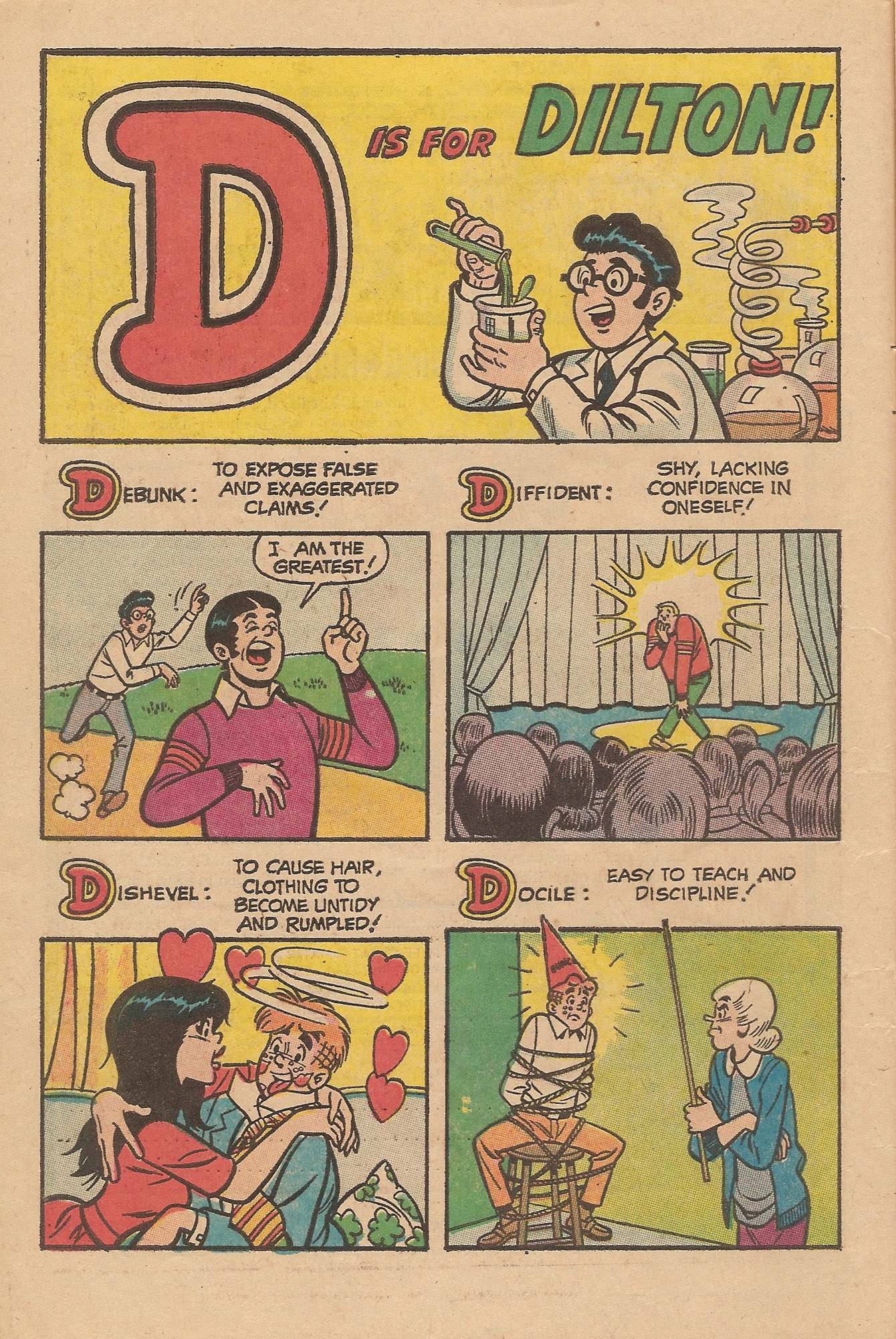 Read online Pep Comics comic -  Issue #254 - 10