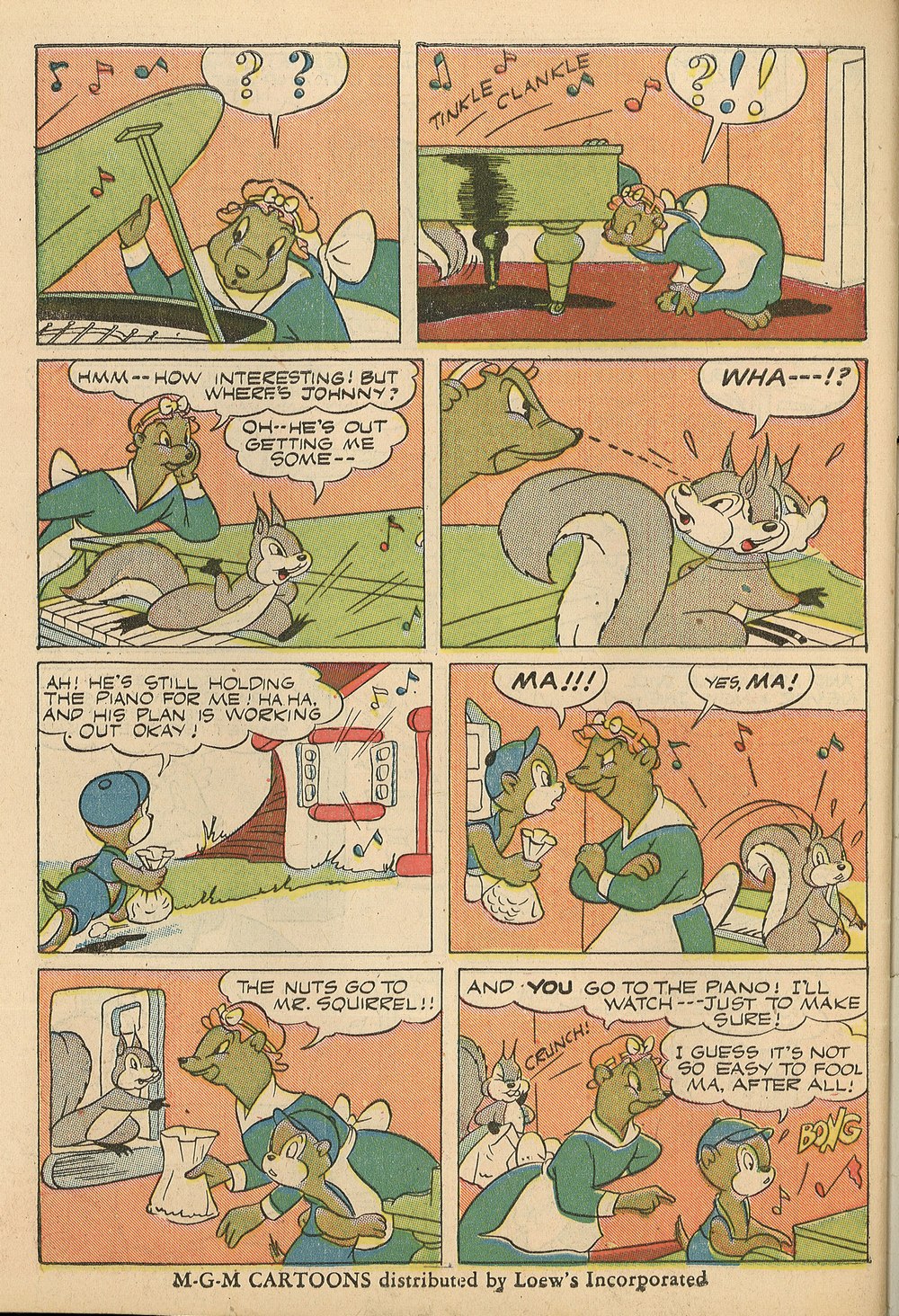 Read online Our Gang Comics comic -  Issue #21 - 50