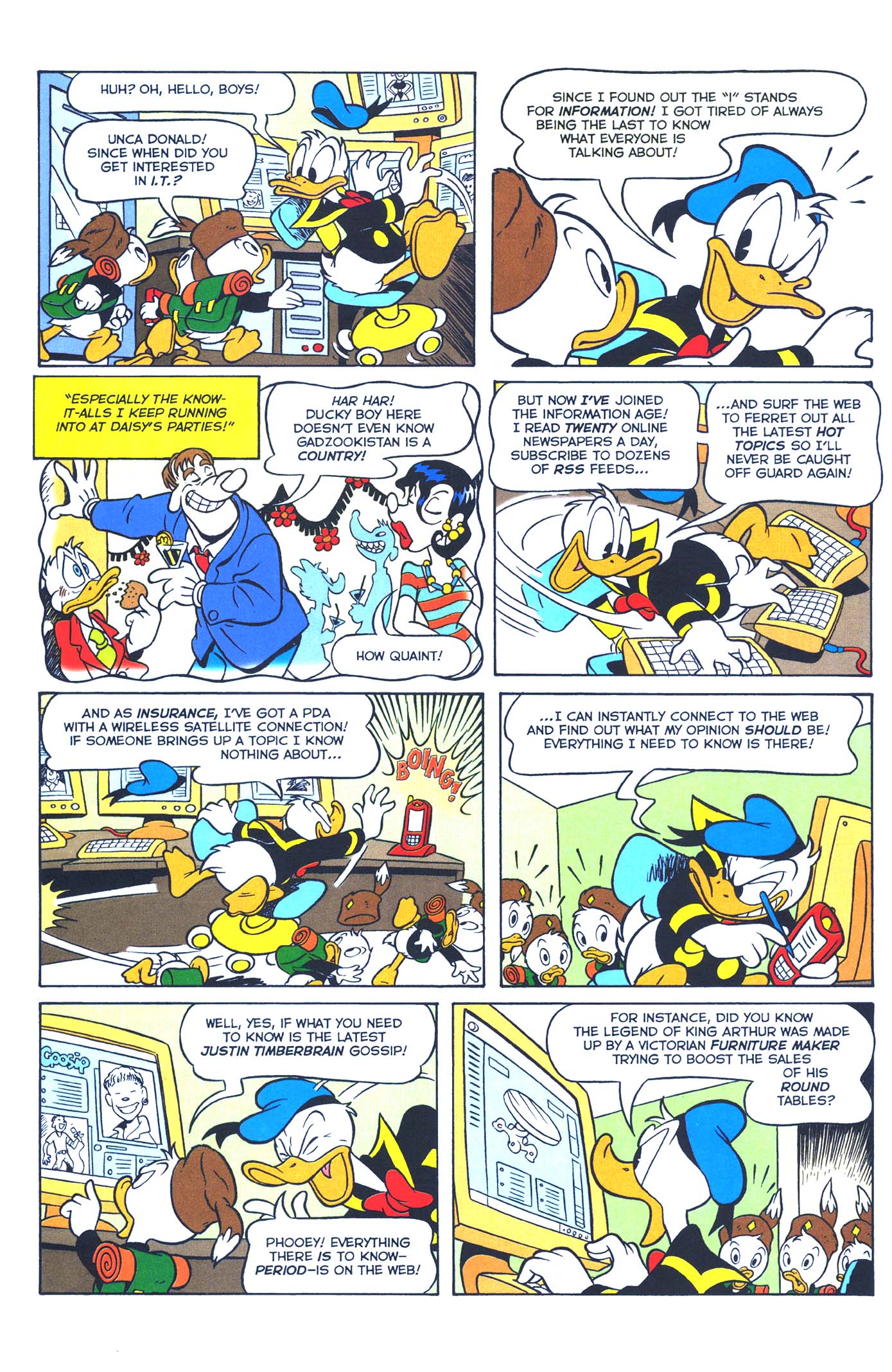 Read online Walt Disney's Comics and Stories comic -  Issue #686 - 34