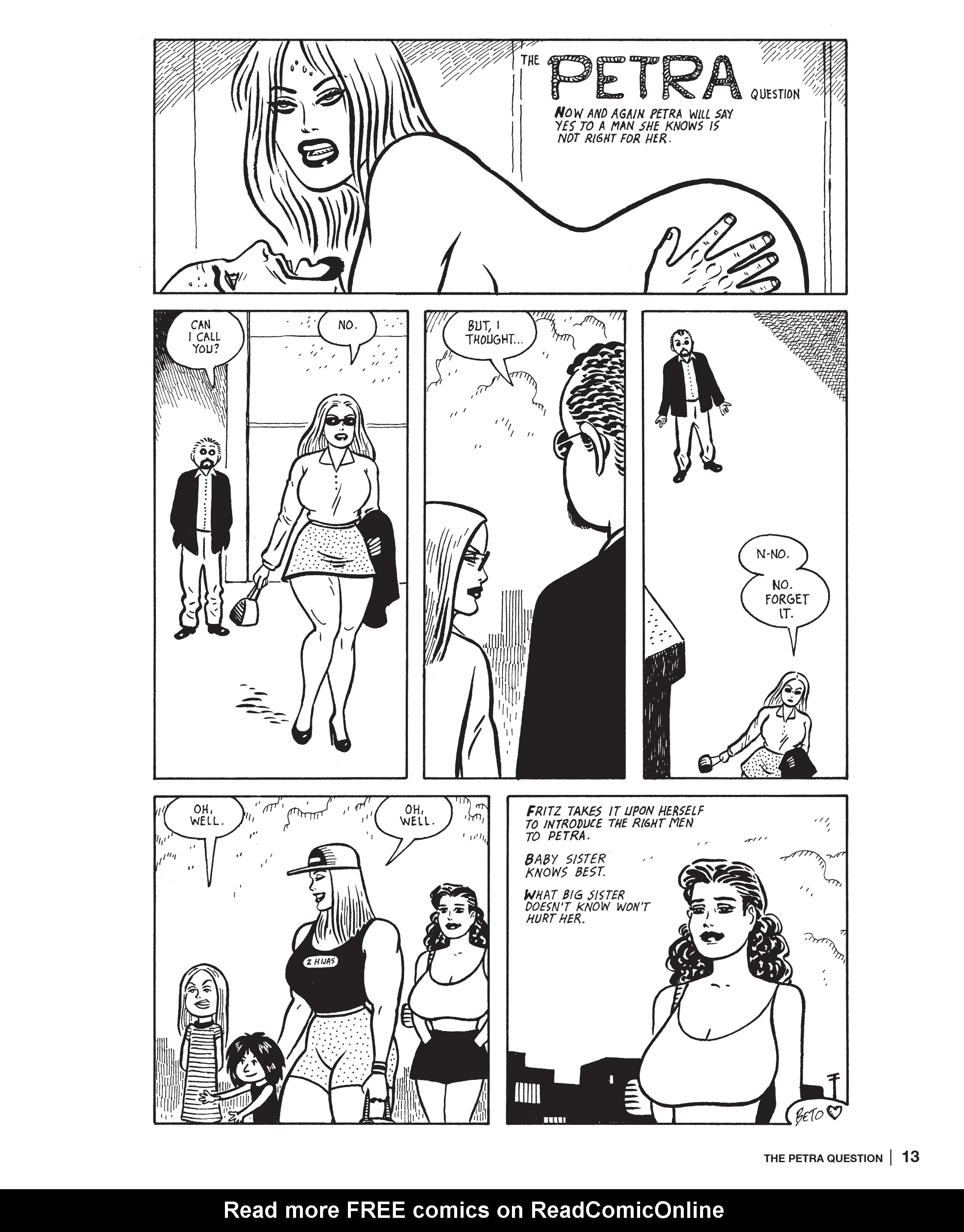 Read online Three Sisters: The Love and Rockets Library comic -  Issue # TPB (Part 1) - 13