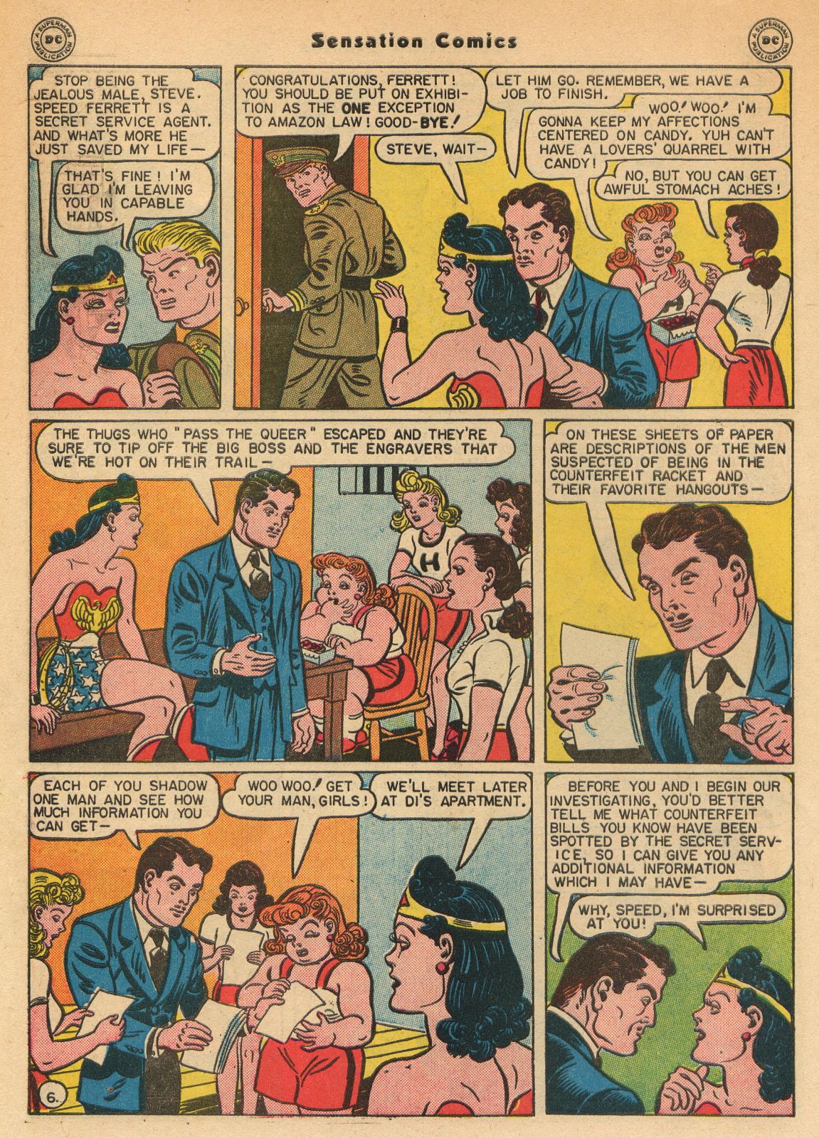 Read online Sensation (Mystery) Comics comic -  Issue #51 - 8