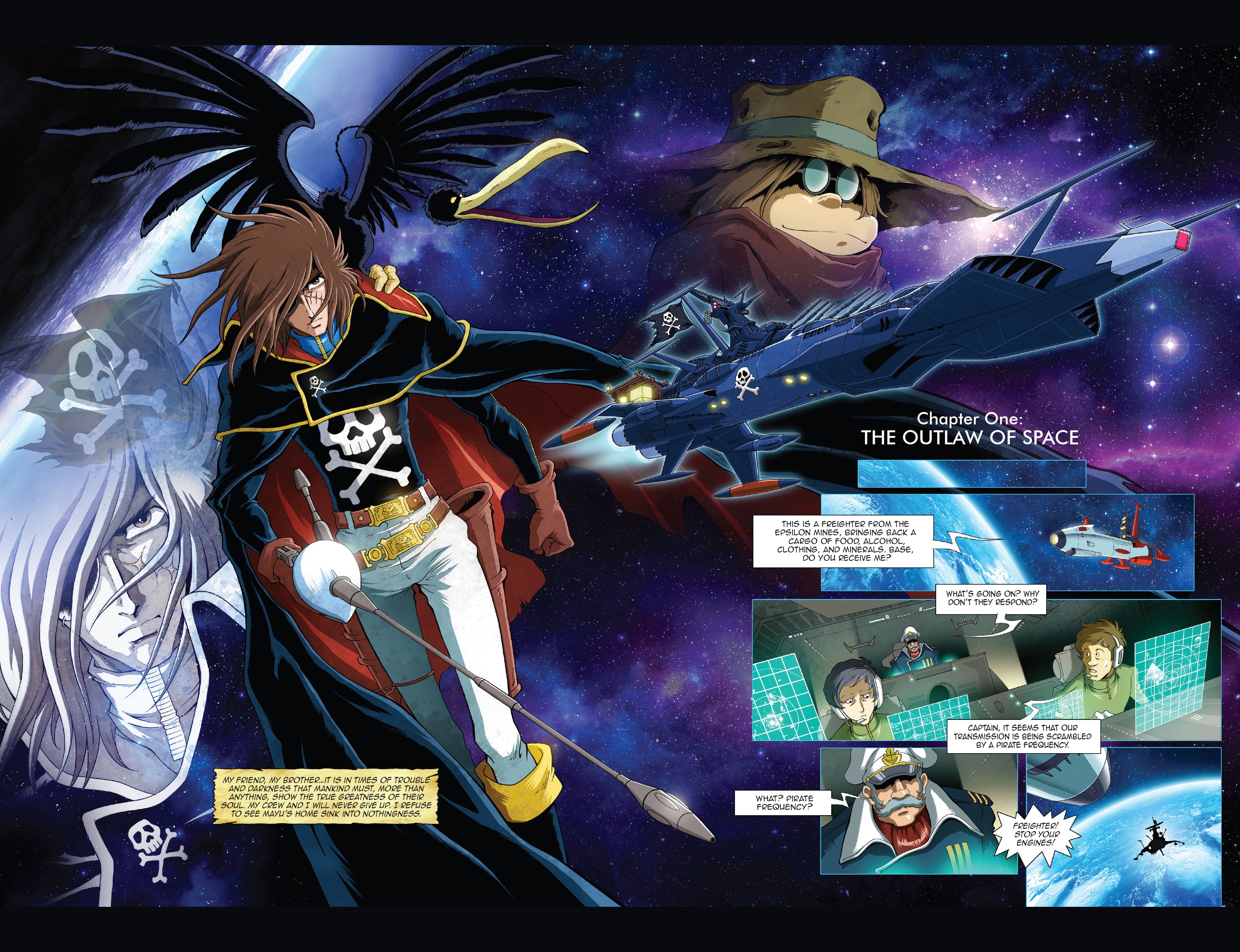 Read online Free Comic Book Day 2021 comic -  Issue # Space Pirate Captain Harlock - 9