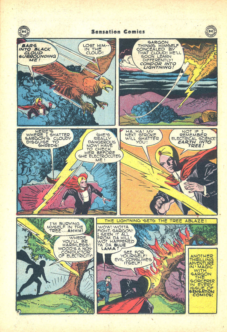 Read online Sensation (Mystery) Comics comic -  Issue #68 - 38