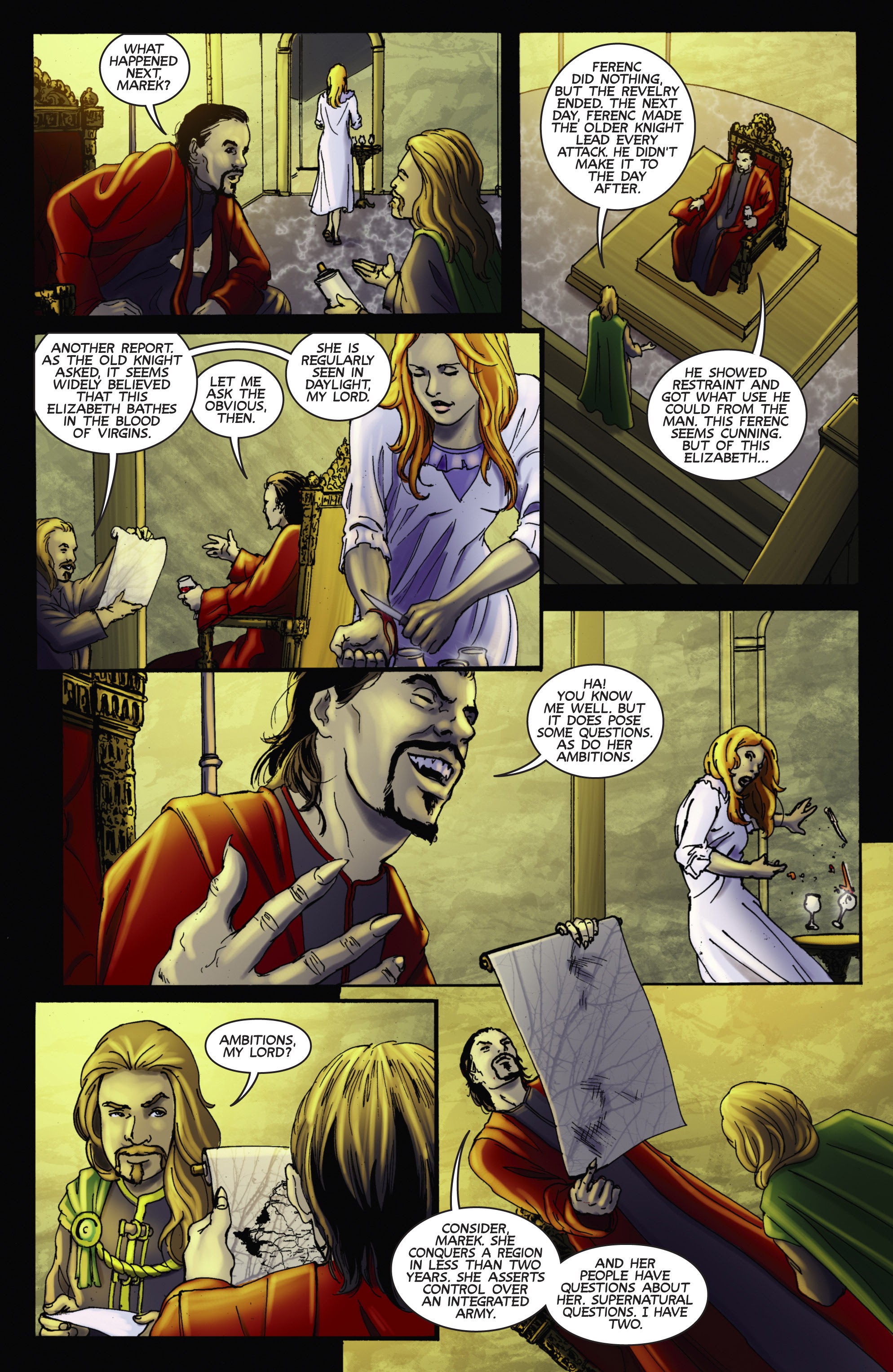 Read online Blood Queen Vs. Dracula comic -  Issue #1 - 15