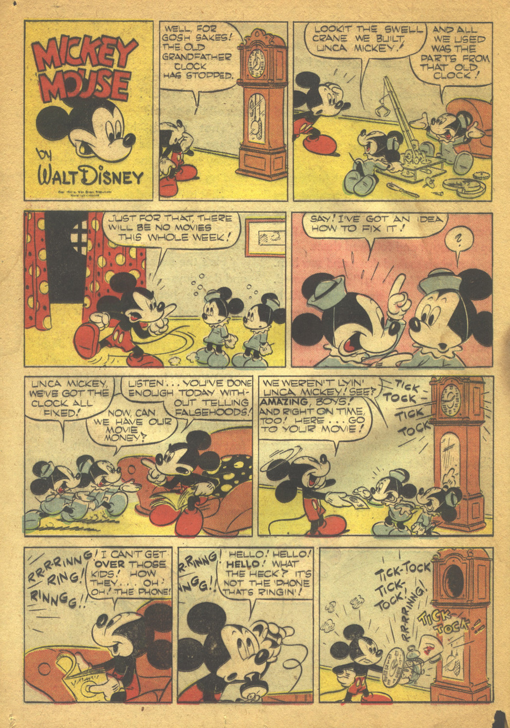 Read online Walt Disney's Comics and Stories comic -  Issue #47 - 36