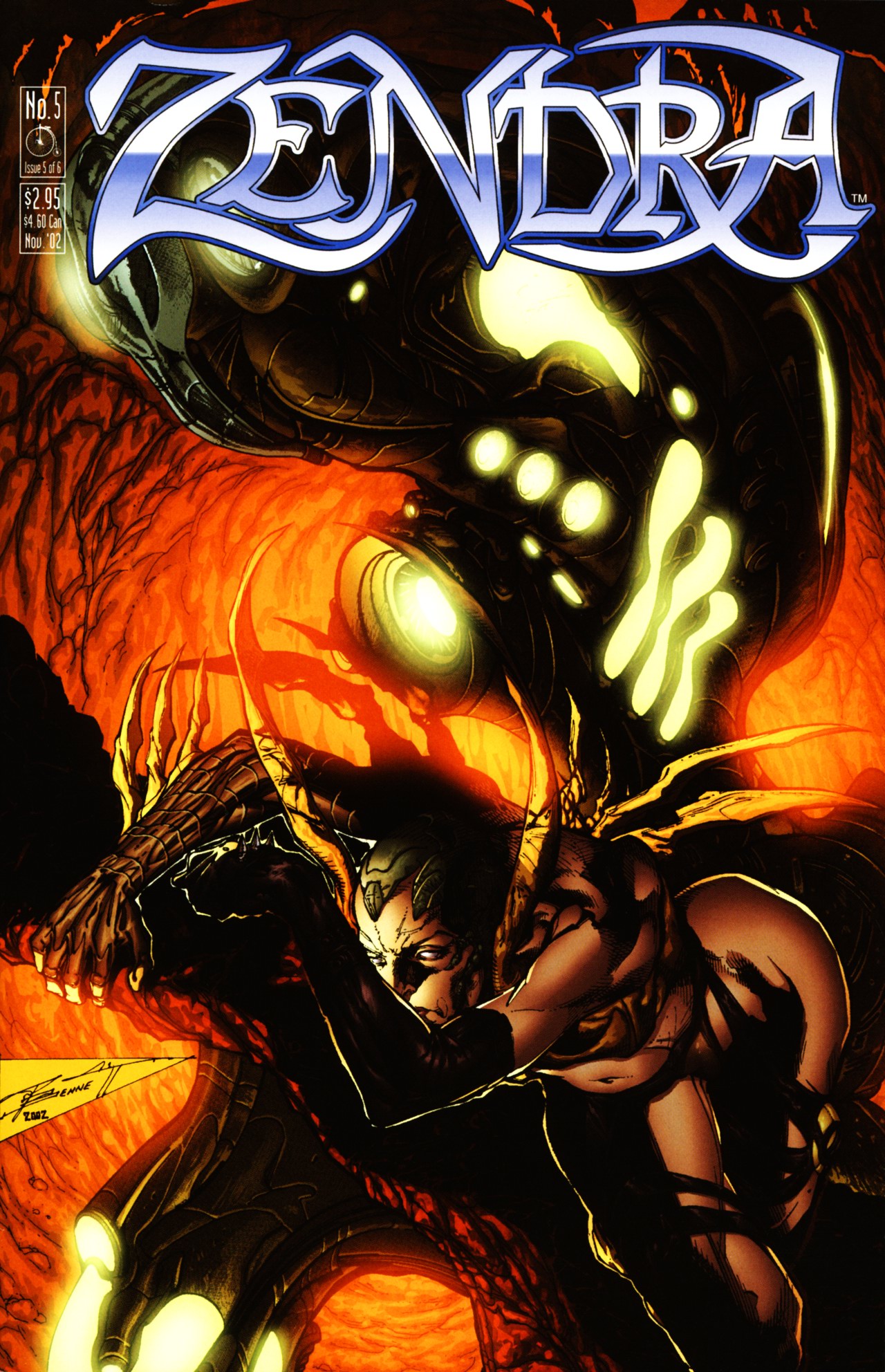 Read online Zendra (2002) comic -  Issue #5 - 1