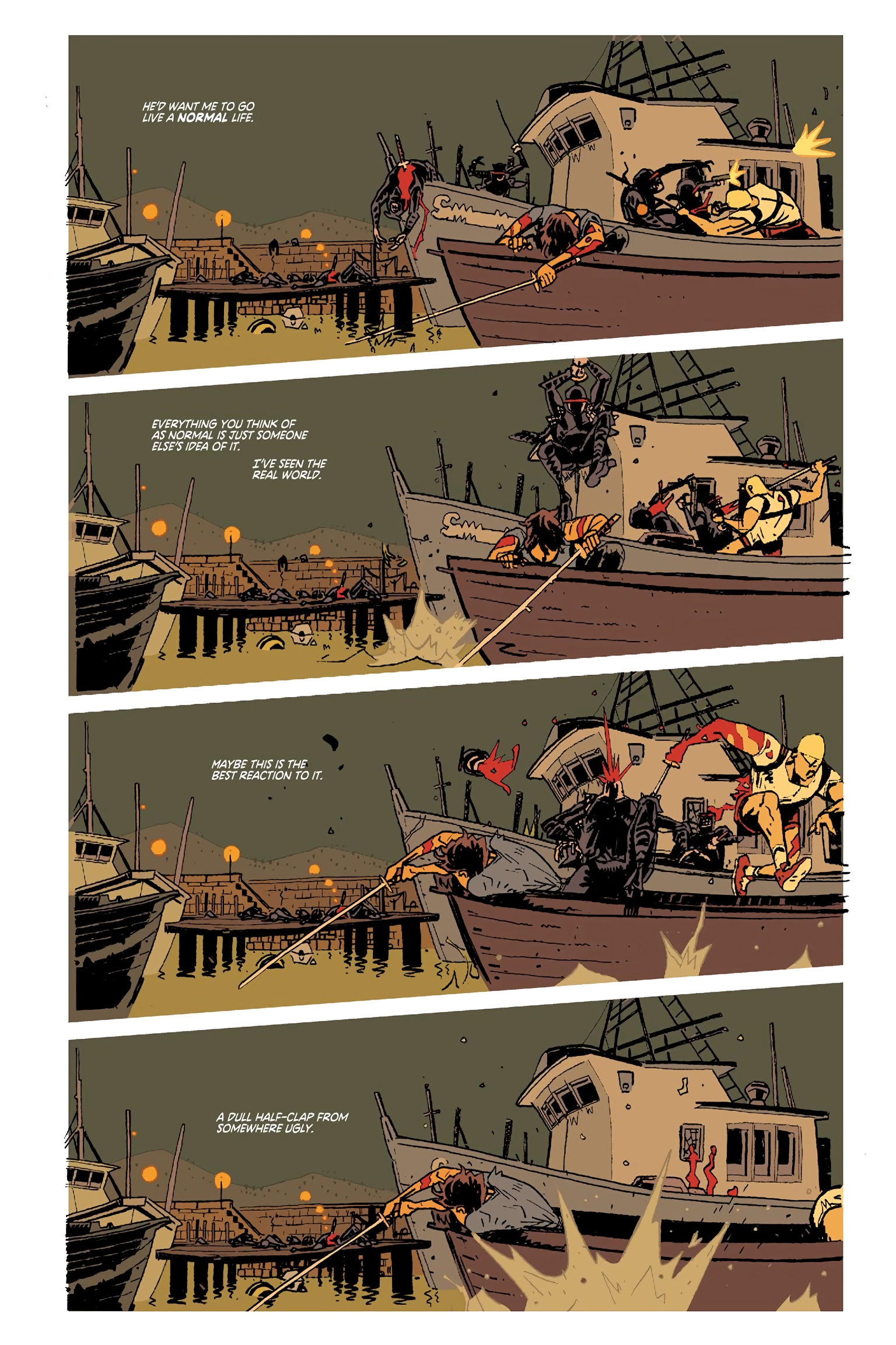 Read online Deadly Class comic -  Issue # _Deluxe Edition Teen Age Riot (Part 1) - 24