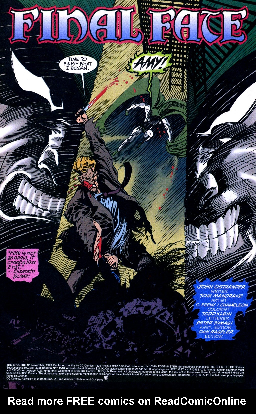 Read online The Spectre (1992) comic -  Issue #12 - 2