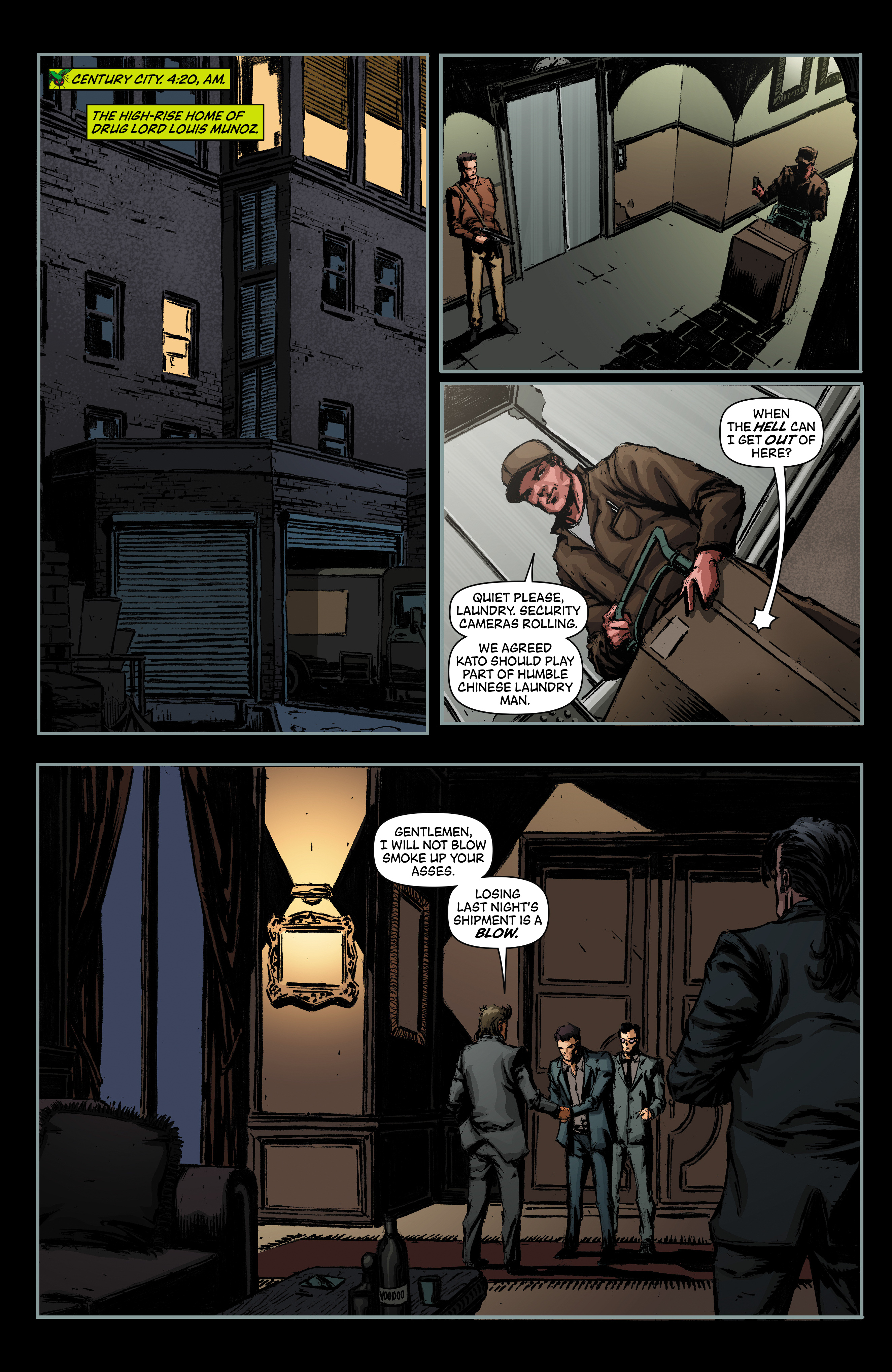Read online Green Hornet: Blood Ties comic -  Issue #2 - 3