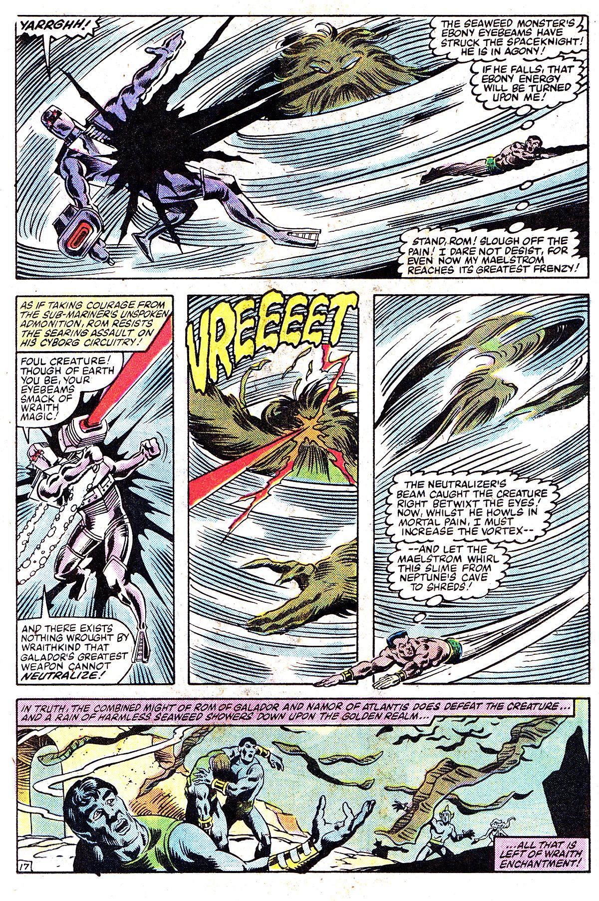 Read online ROM (1979) comic -  Issue #35 - 17