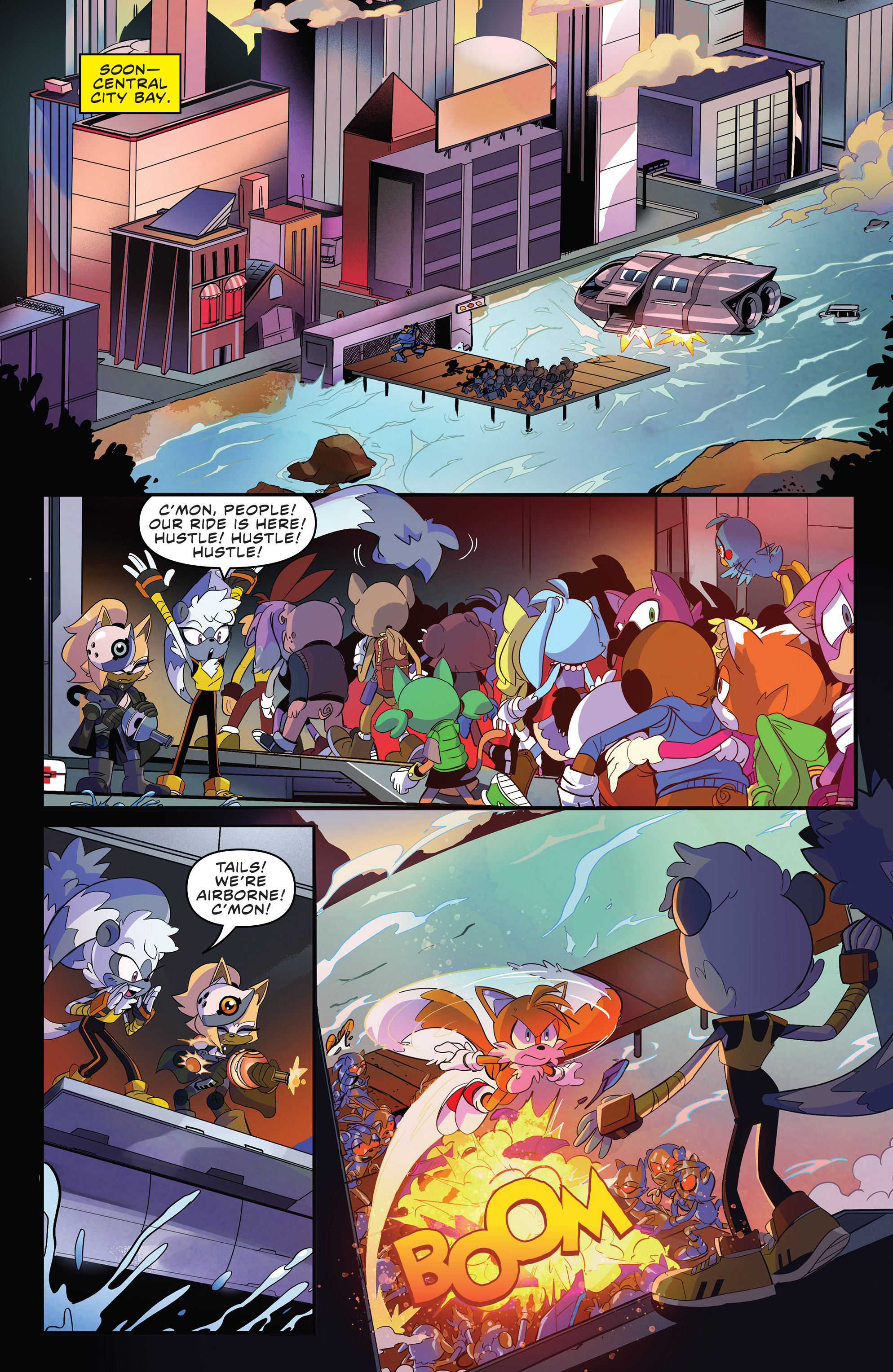 Read online Sonic the Hedgehog (2018) comic -  Issue #22 - 23