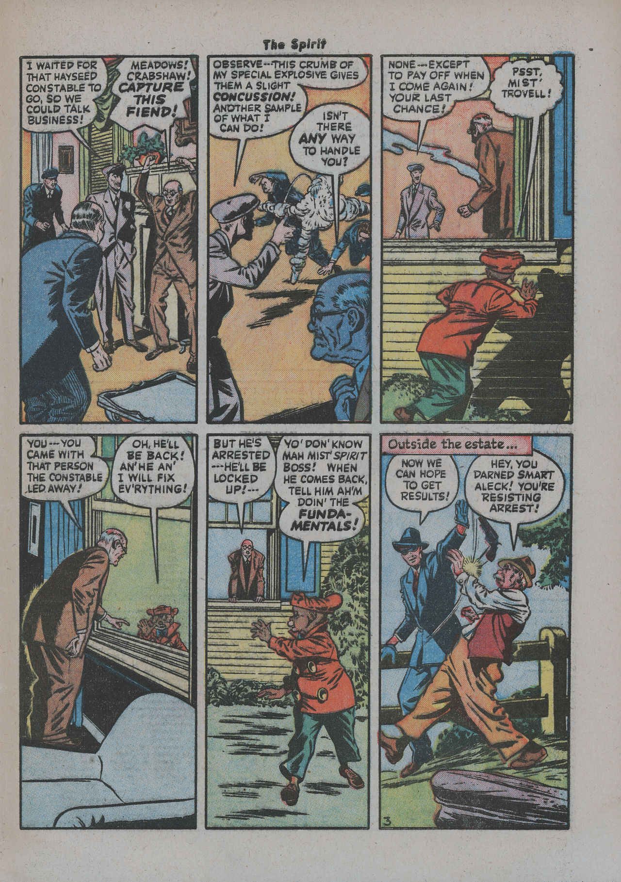 Read online The Spirit (1944) comic -  Issue #12 - 45