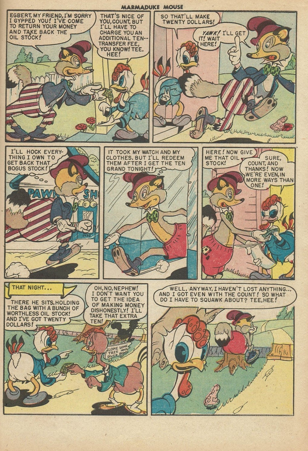 Read online Marmaduke Mouse comic -  Issue #47 - 27