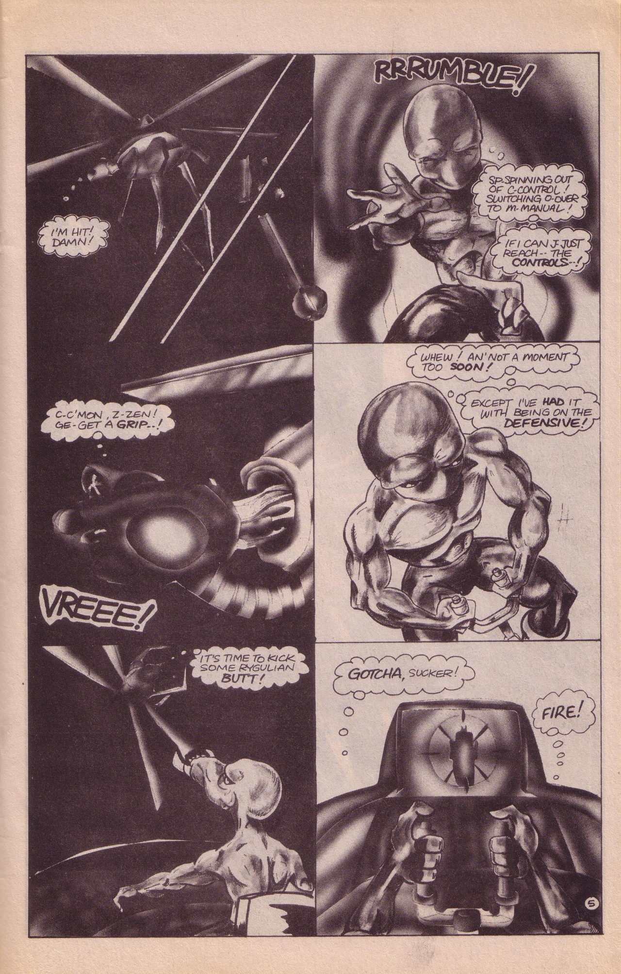 Read online Zen Intergalactic Ninja comic -  Issue #2 - 7