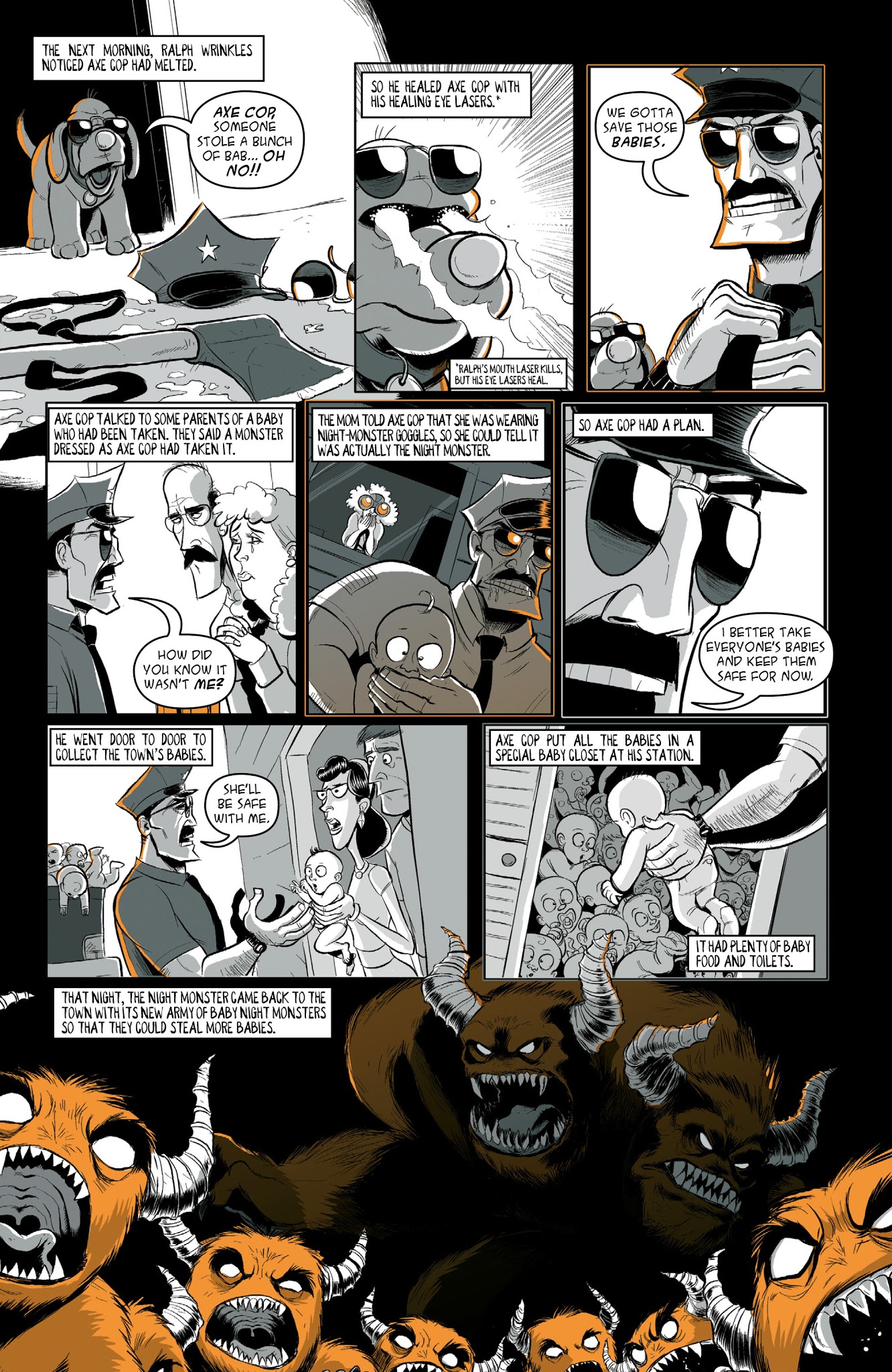 Read online Axe Cop comic -  Issue # TPB 3 - 81