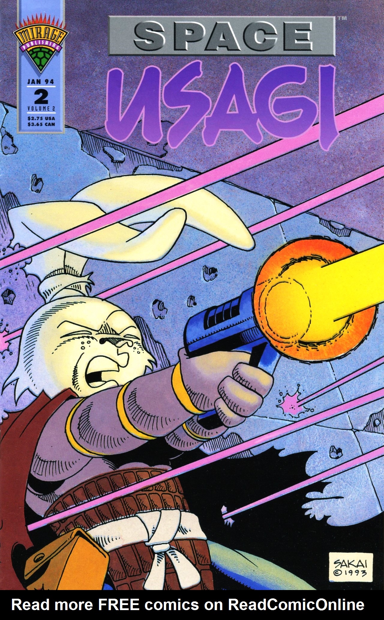 Read online Space Usagi Volume 2 comic -  Issue #2 - 1