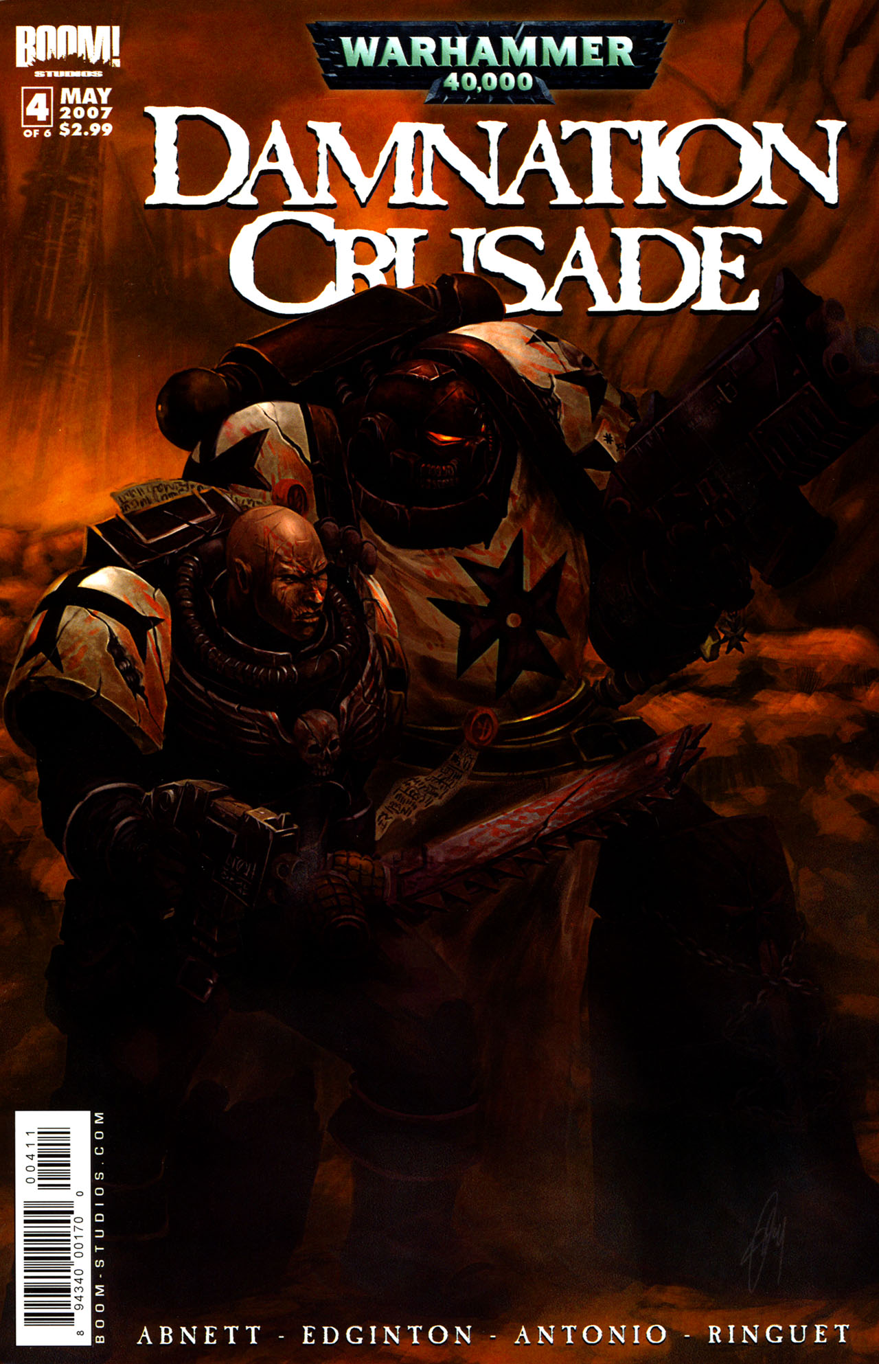 Read online Warhammer 40,000: Damnation Crusade comic -  Issue #4 - 1