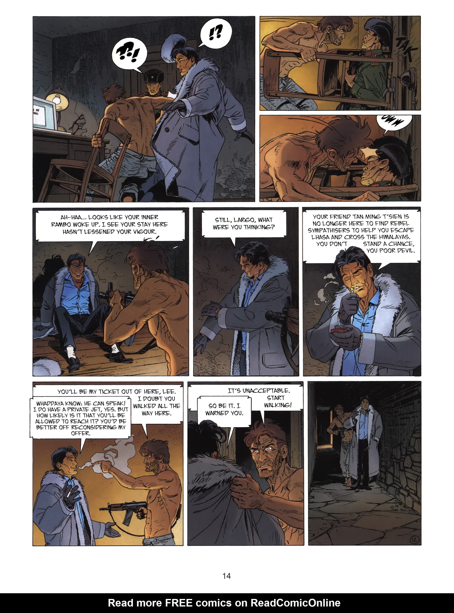 Read online Largo Winch comic -  Issue # TPB 12 - 16