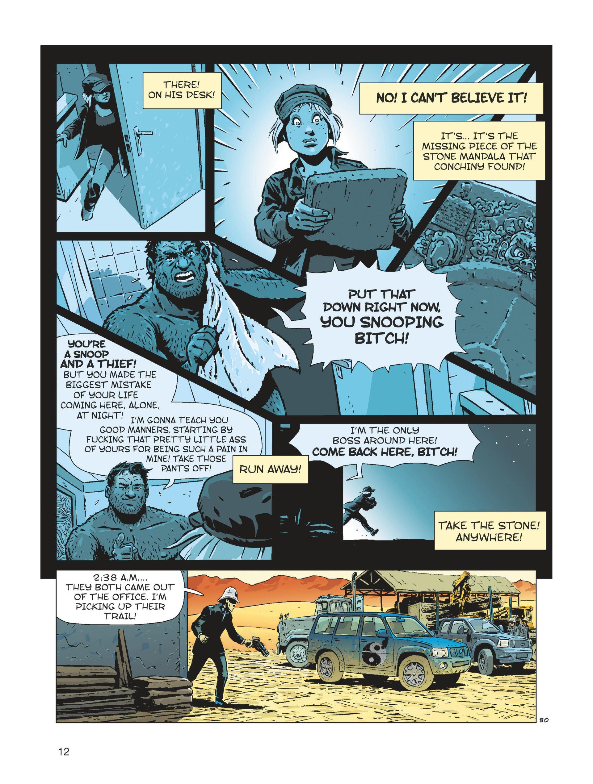 Read online Karma City comic -  Issue #4 - 13