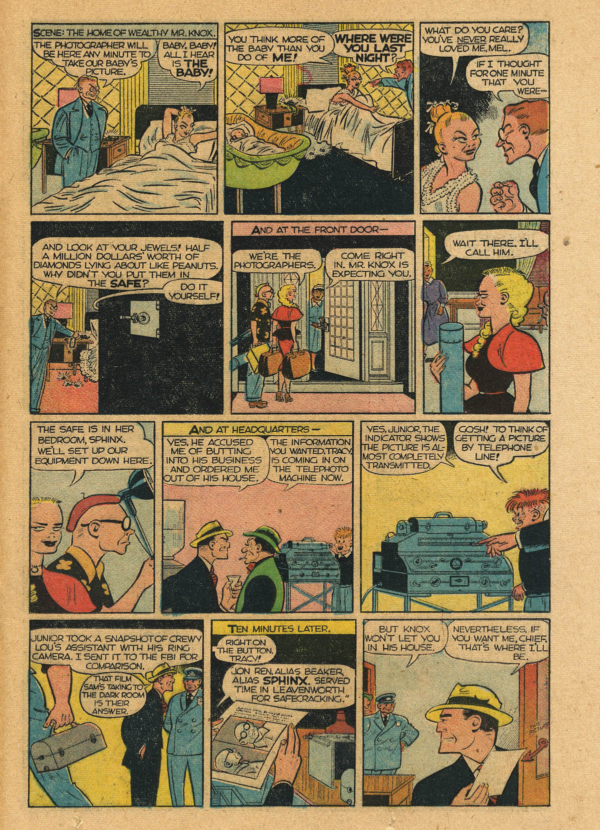 Read online Dick Tracy comic -  Issue #74 - 24