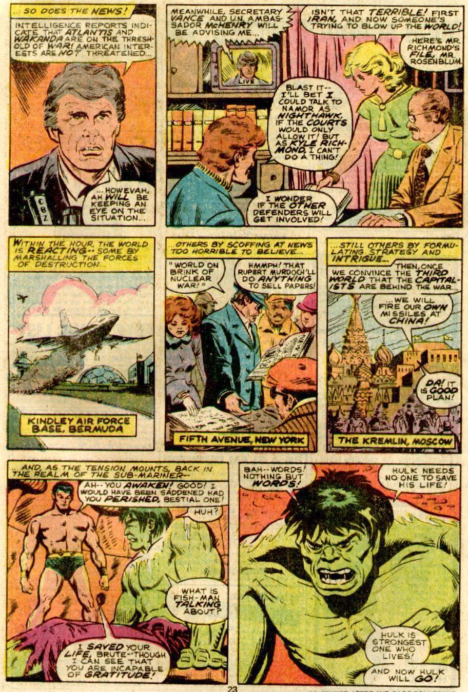 Read online The Defenders (1972) comic -  Issue #84 - 15